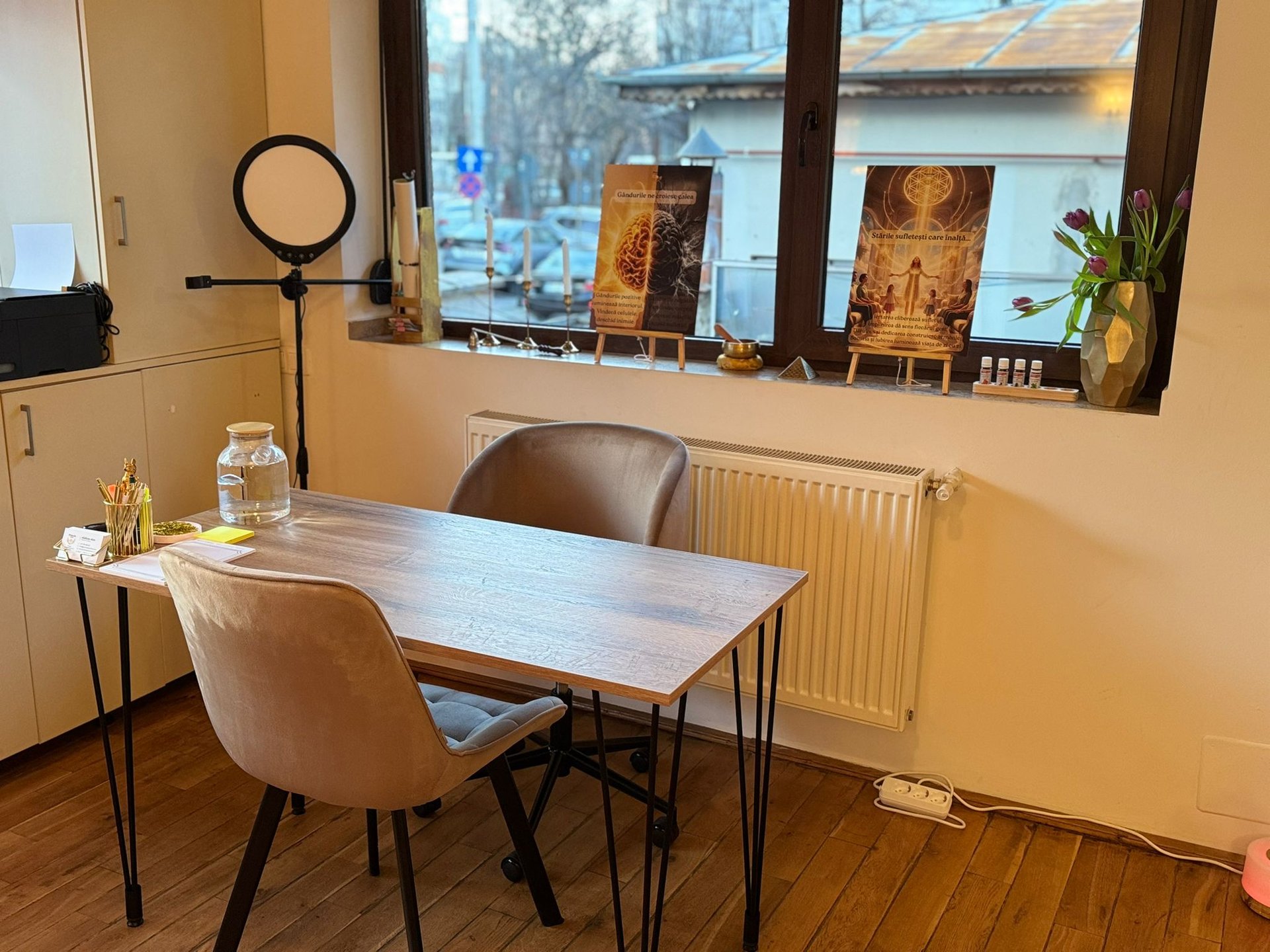 an abstract photo of a curved building with a blue sky in the background