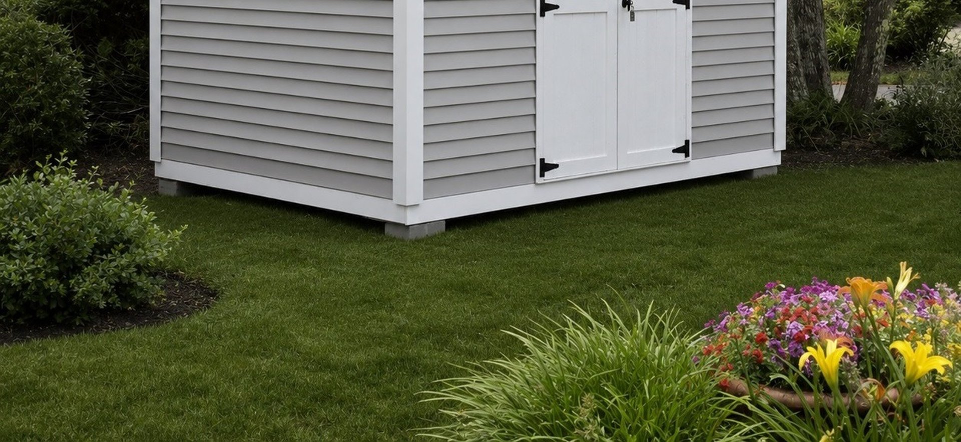 Give your shed a one of a kind look.