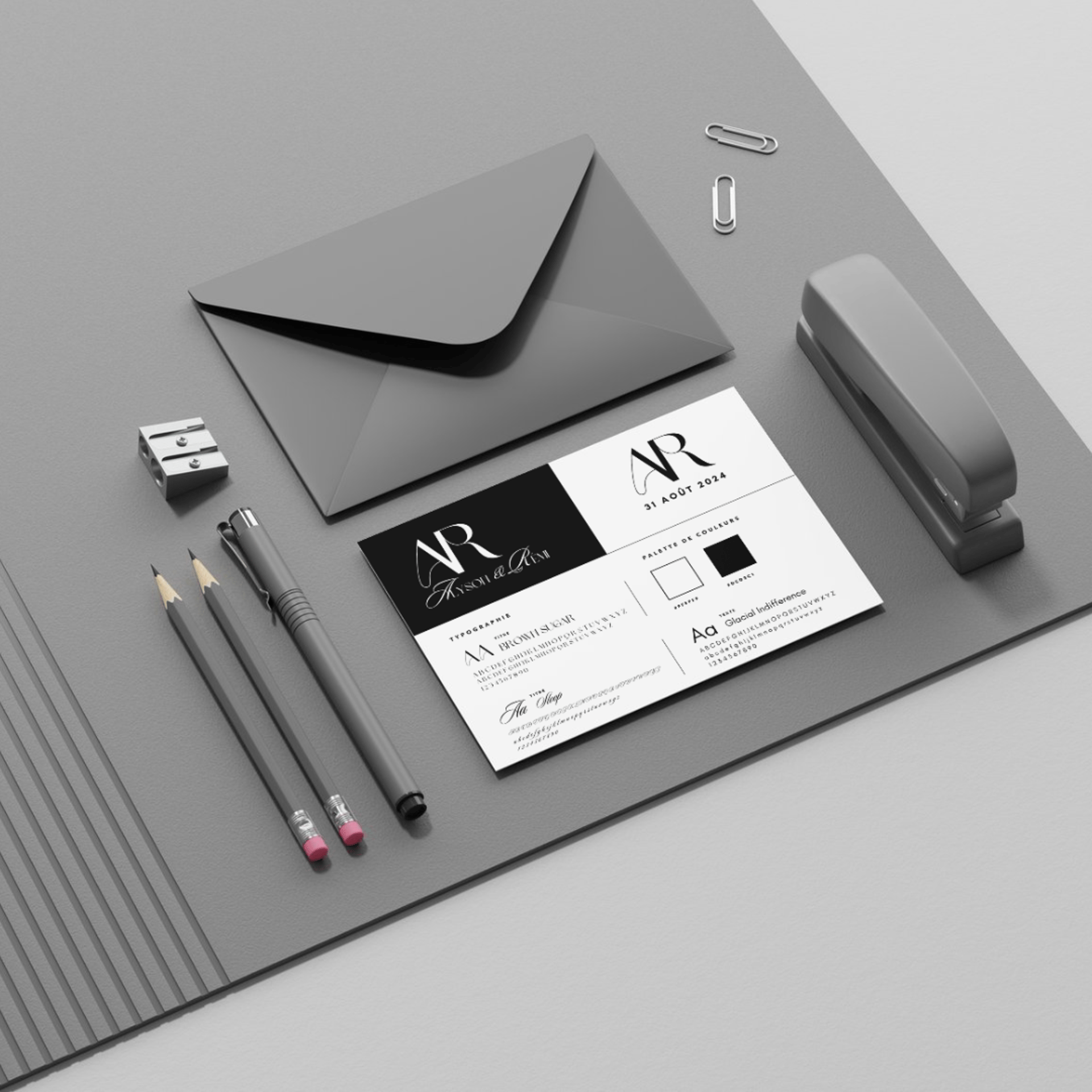 an abstract photo of a curved building with a blue sky in the background