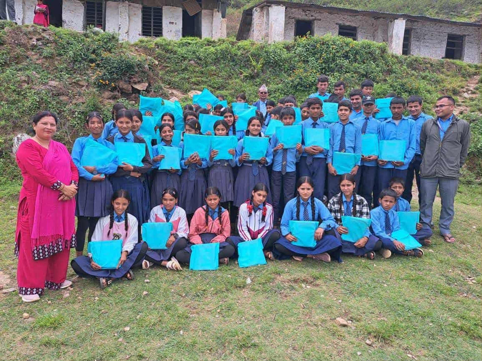 an abstract photo of a curved building with a blue sky in the background