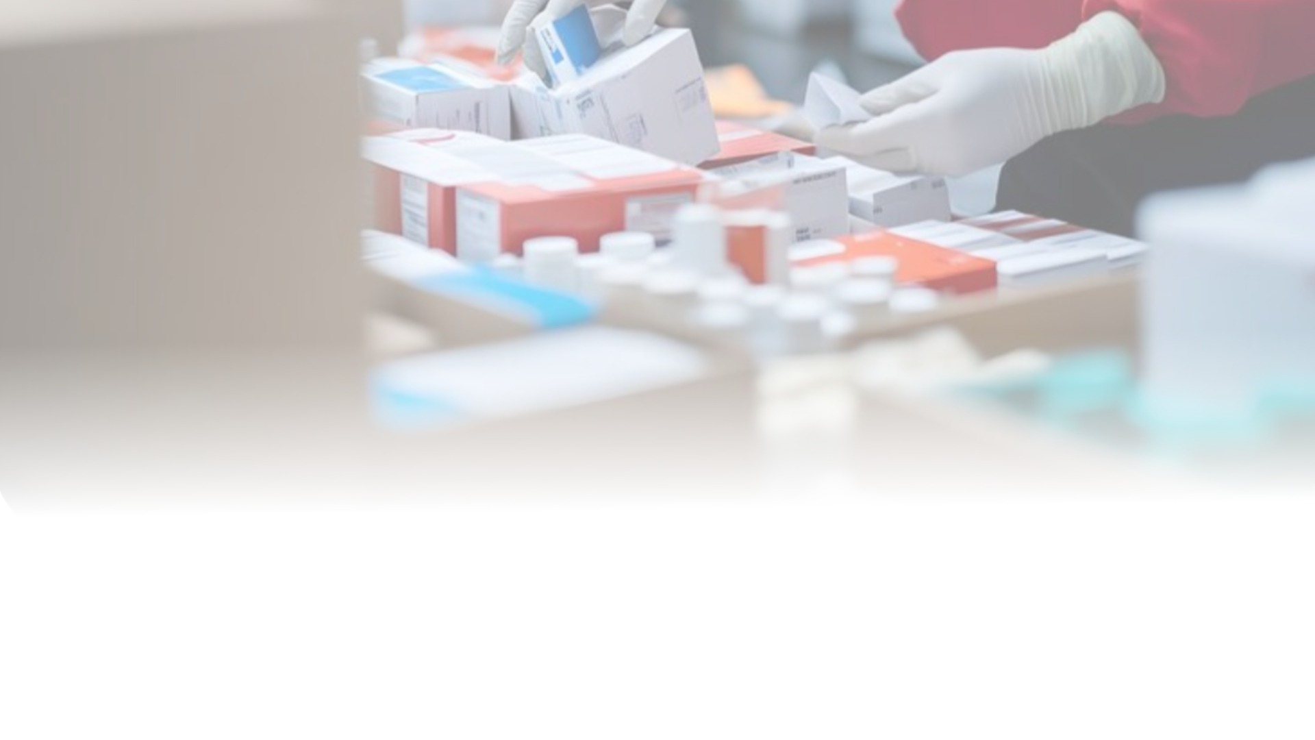 an abstract photo of a curved building with a blue sky in the background