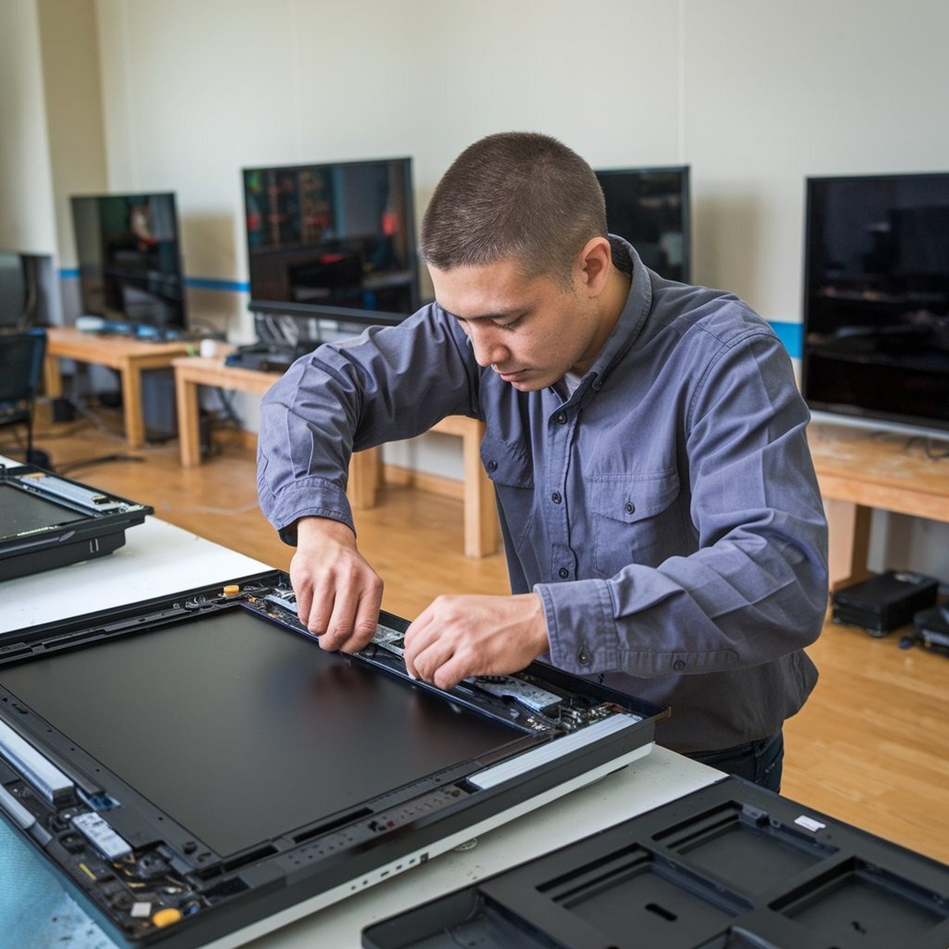 black blue and yellow textile