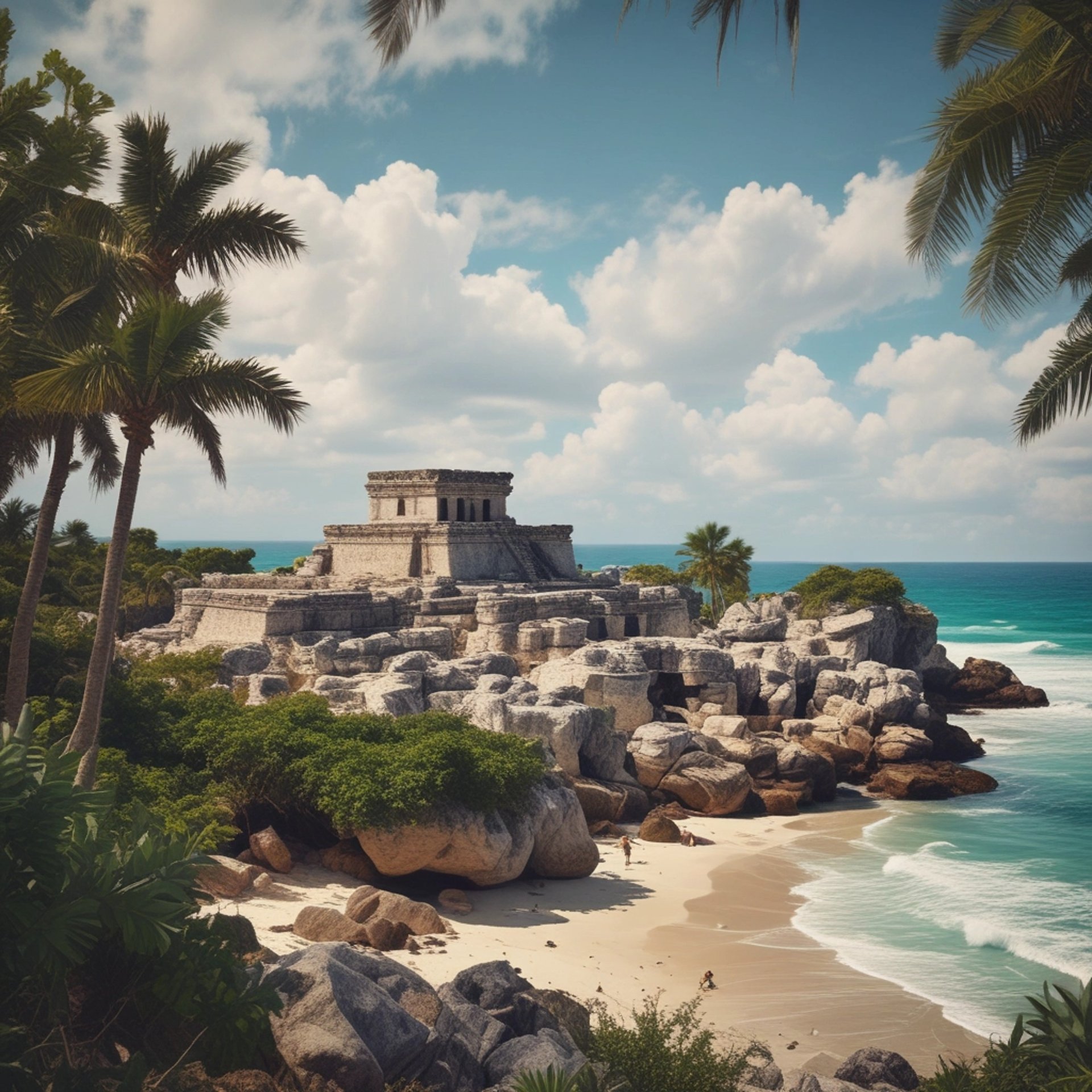 site de Tulum excursion francophone paseo tours
