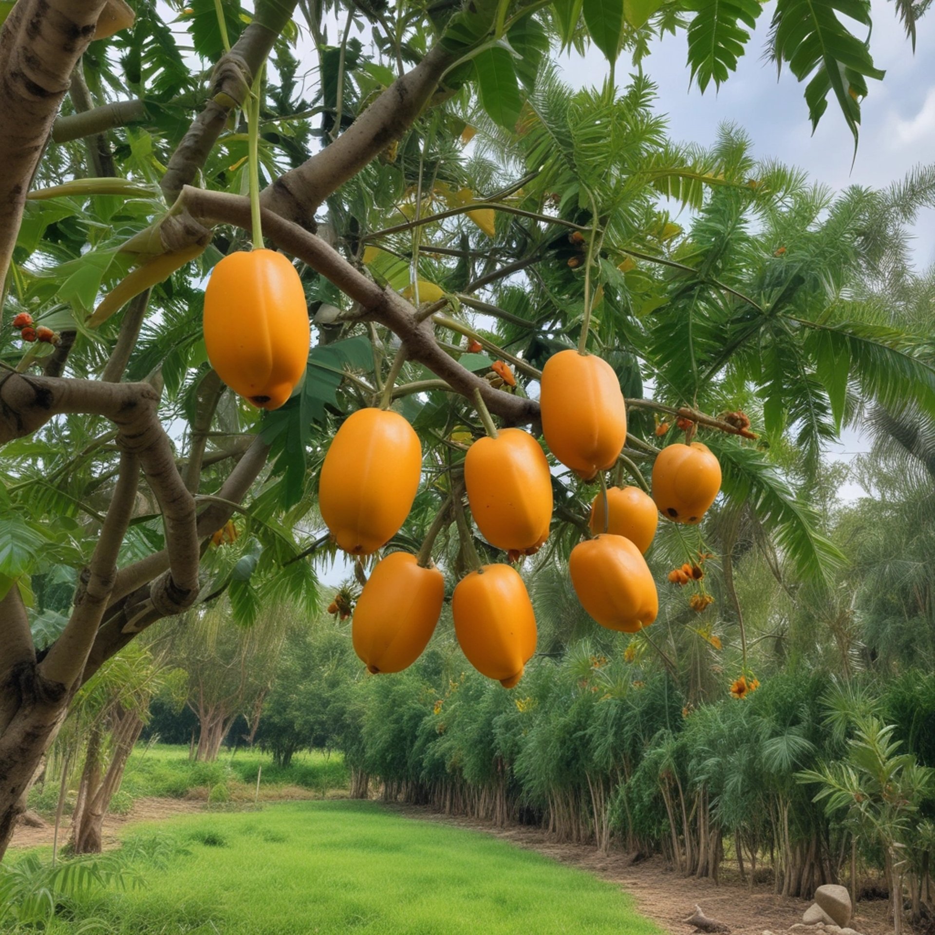 woman wearing yellow long-sleeved dress under white clouds and blue sky during daytime