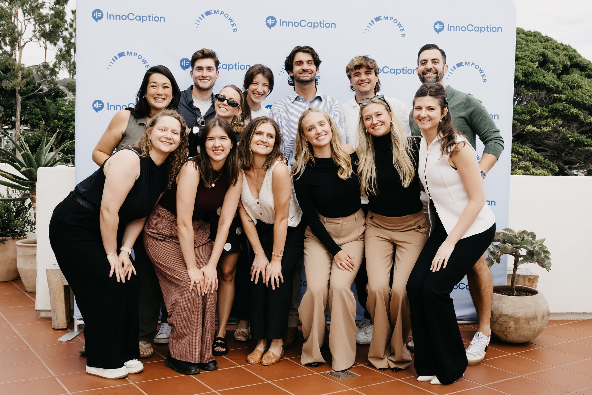 an abstract photo of a curved building with a blue sky in the background