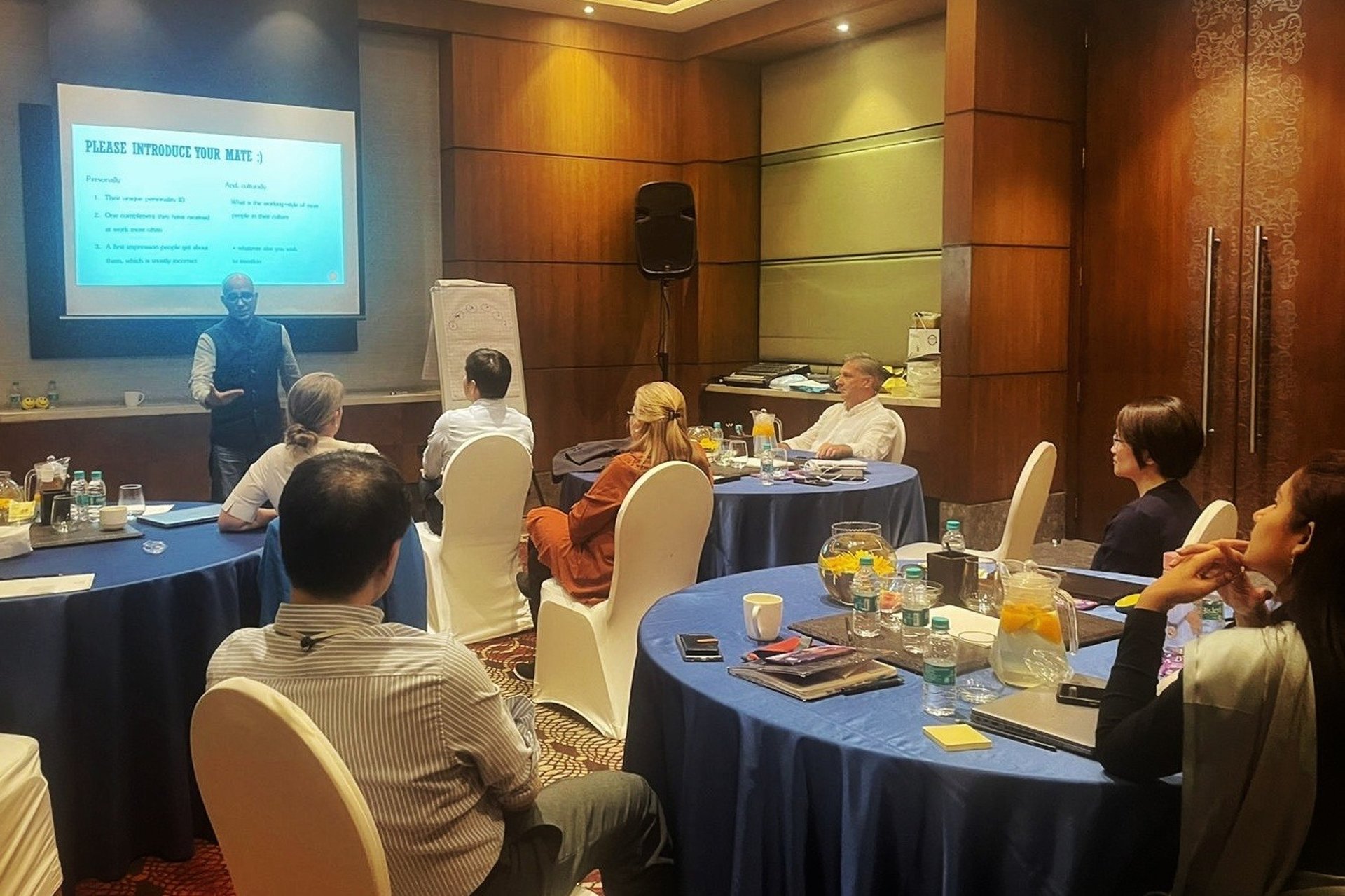 black and brown leather padded tub sofa