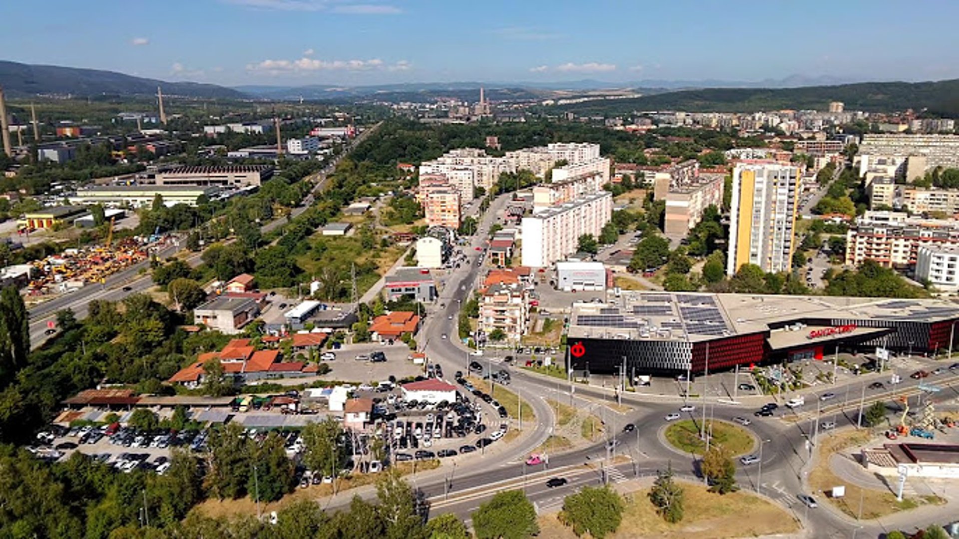 a large building with a clock tower on top of it