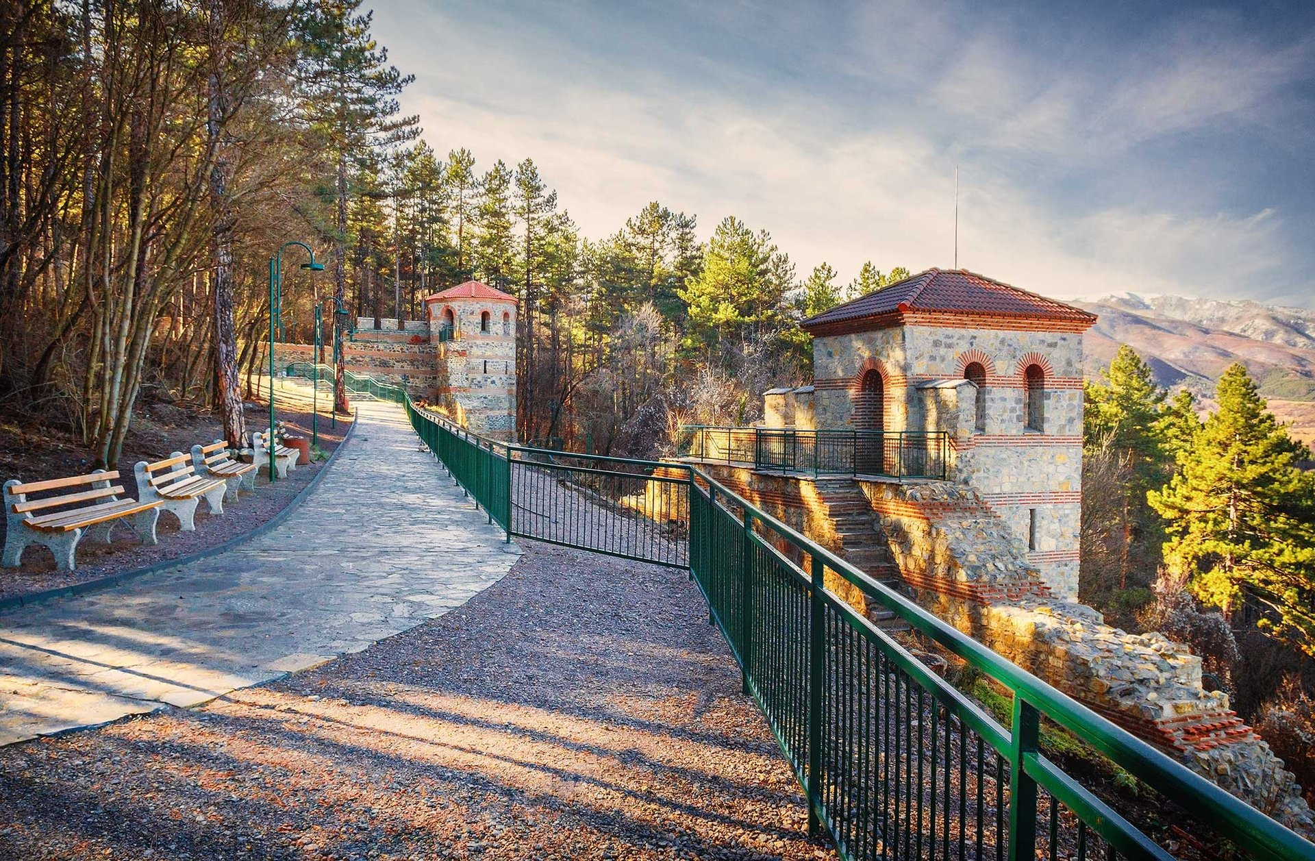a large building with a clock tower on top of it