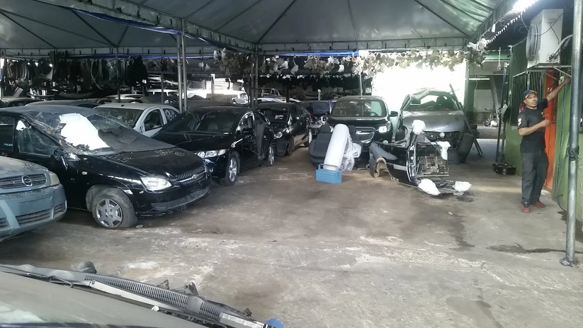 woman wearing yellow long-sleeved dress under white clouds and blue sky during daytime