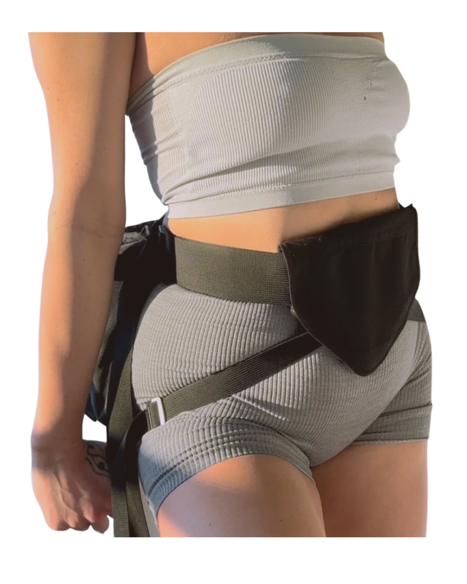 woman holding dried flower