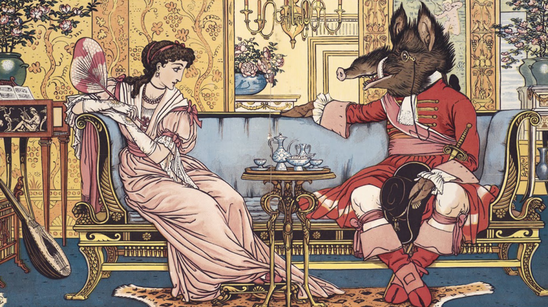 an abstract photo of a curved building with a blue sky in the background