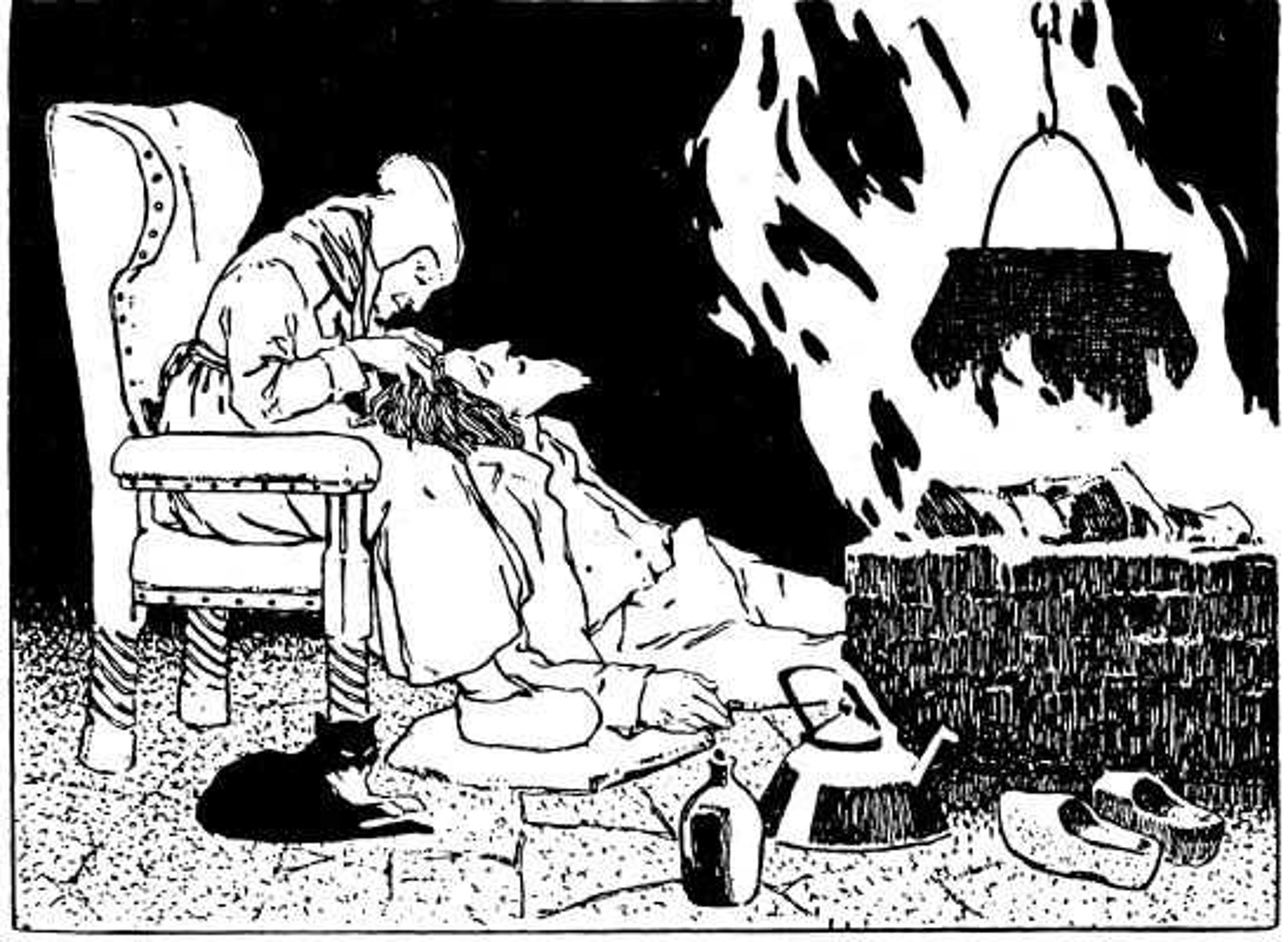 an abstract photo of a curved building with a blue sky in the background