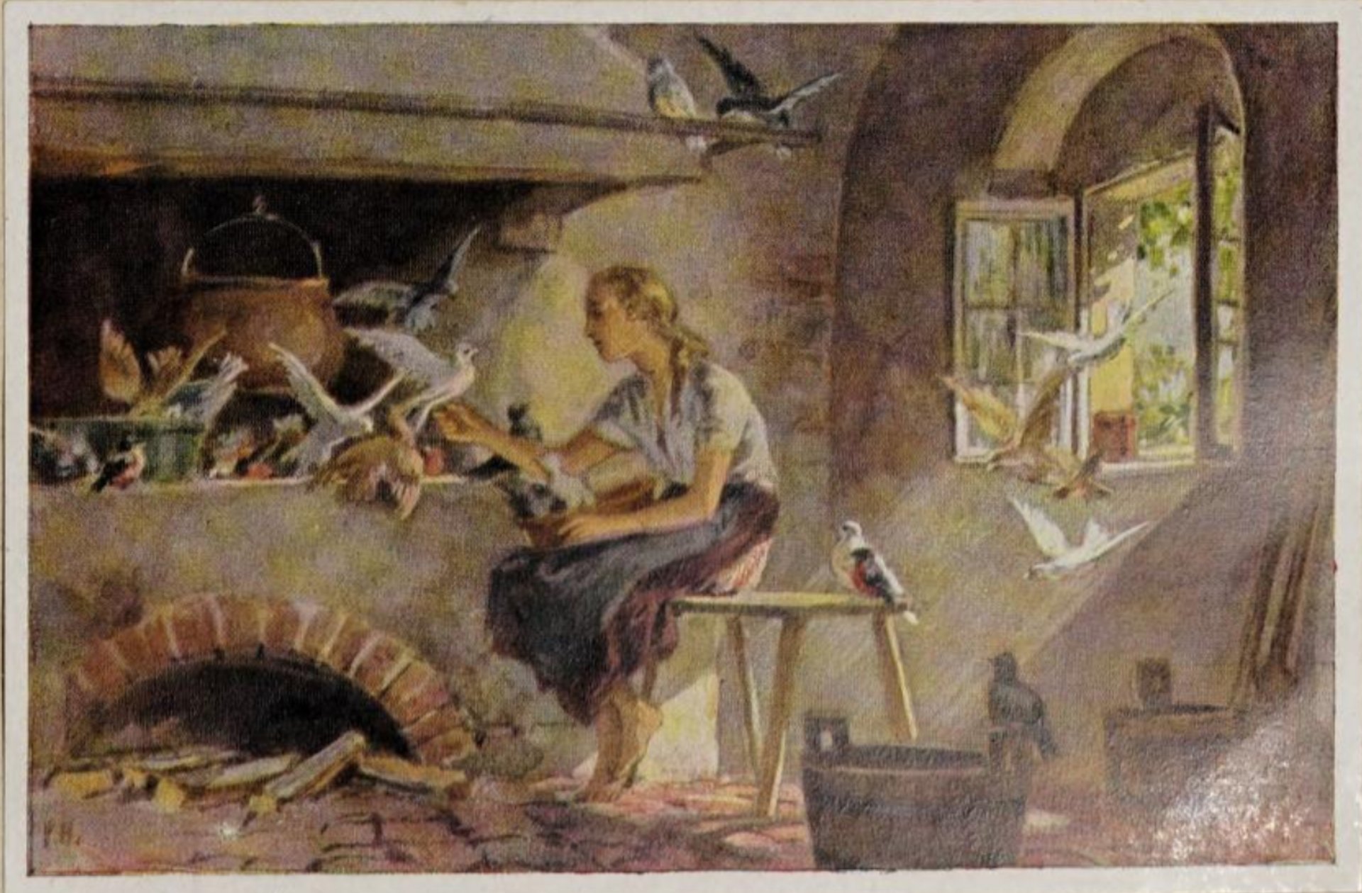 an abstract photo of a curved building with a blue sky in the background