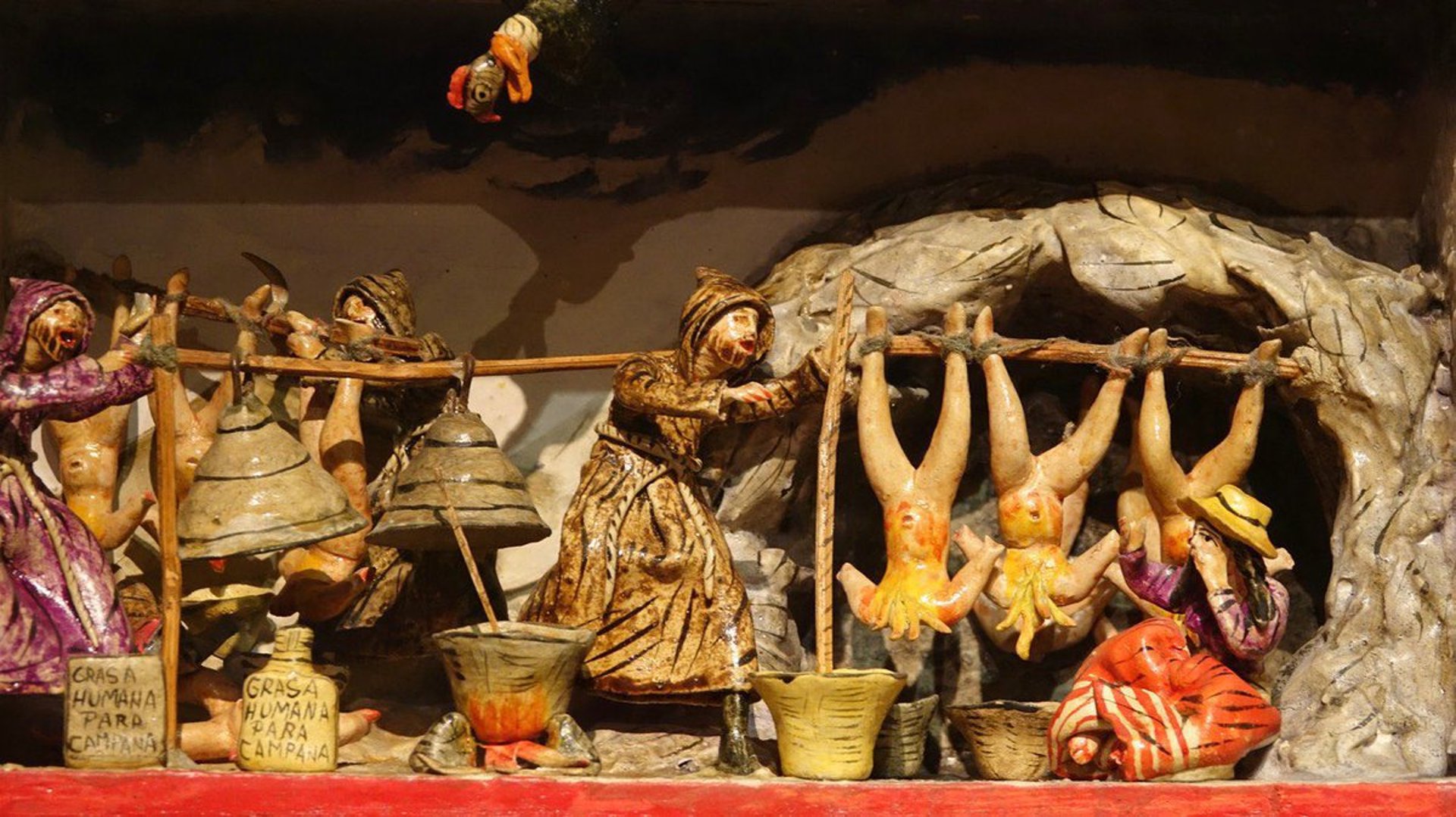 an abstract photo of a curved building with a blue sky in the background