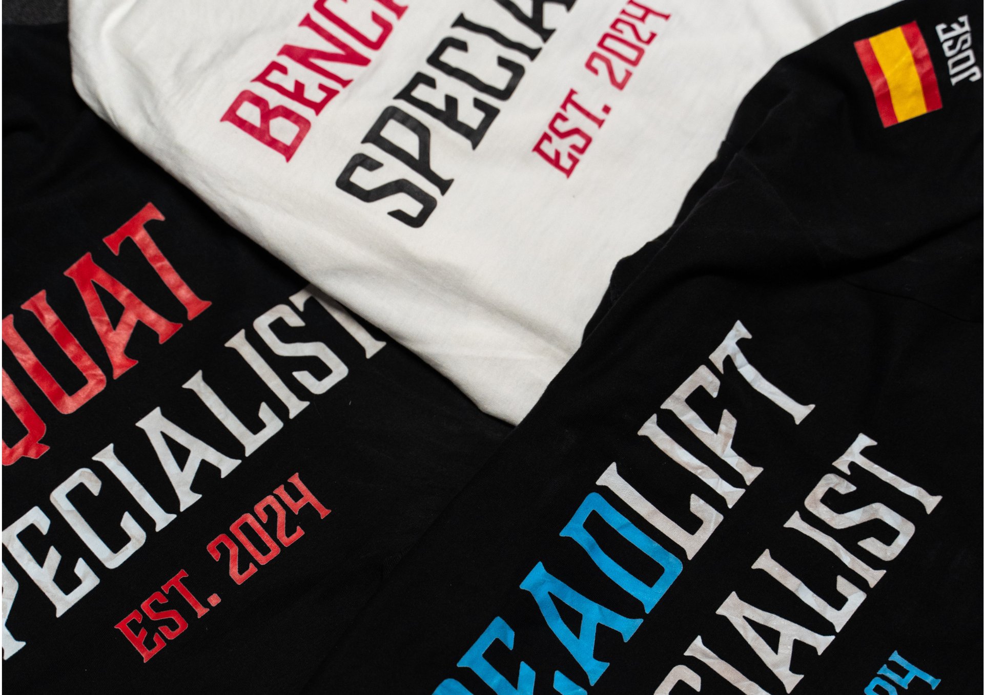 Peso muerto, Press Banca, Squat