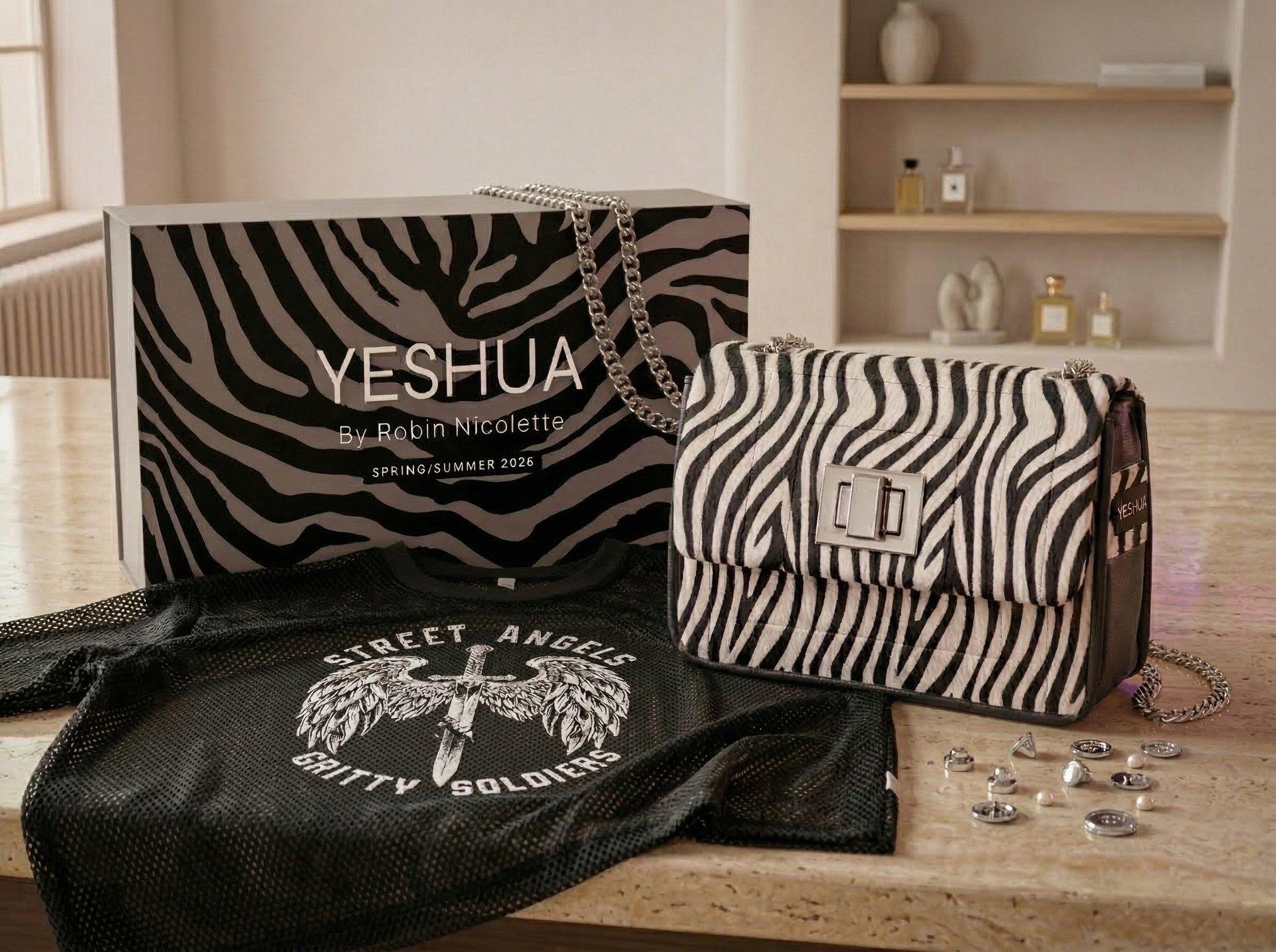 an abstract photo of a curved building with a blue sky in the background