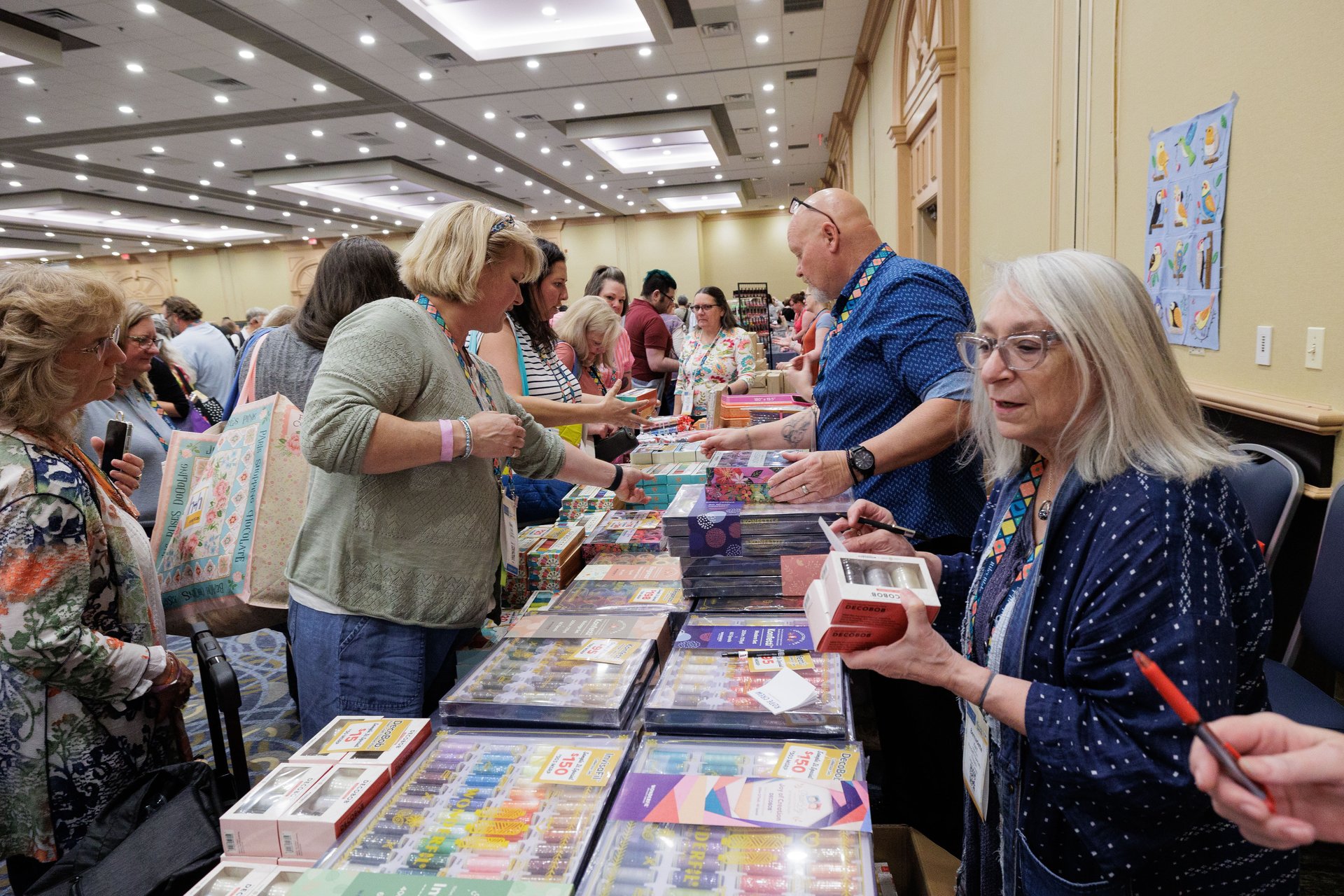 person wearing grey knit sweater