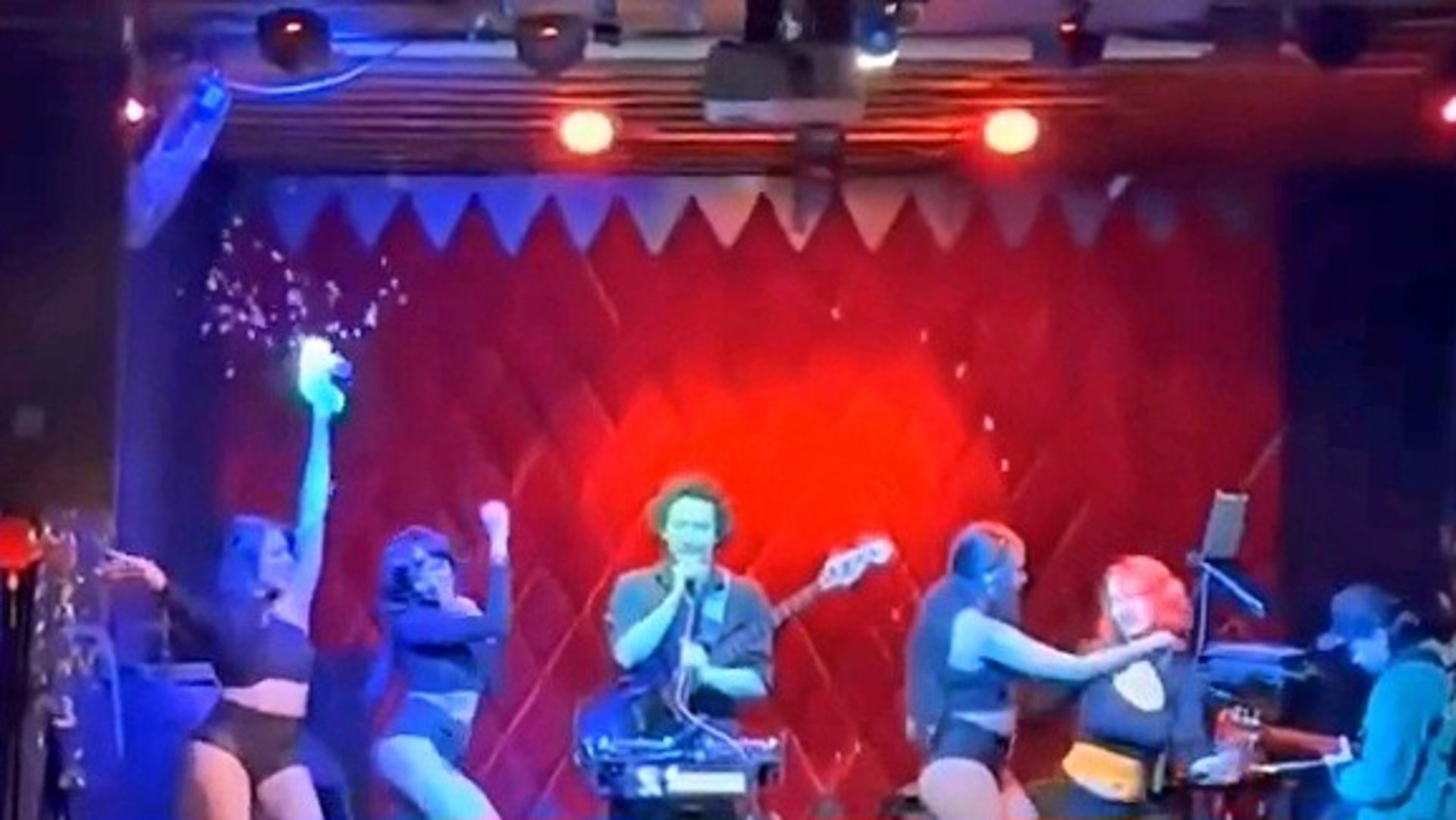 woman wearing yellow long-sleeved dress under white clouds and blue sky during daytime