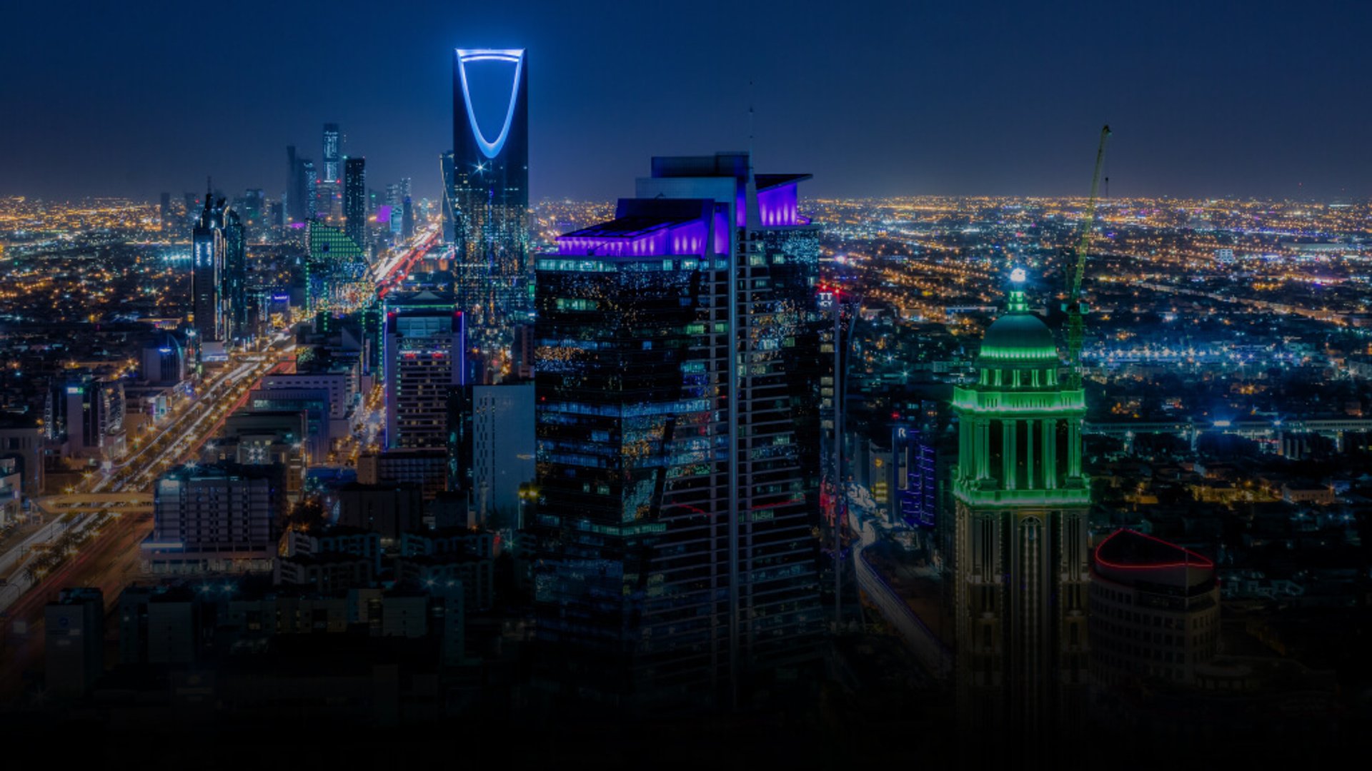 a view of a city from the top of a building