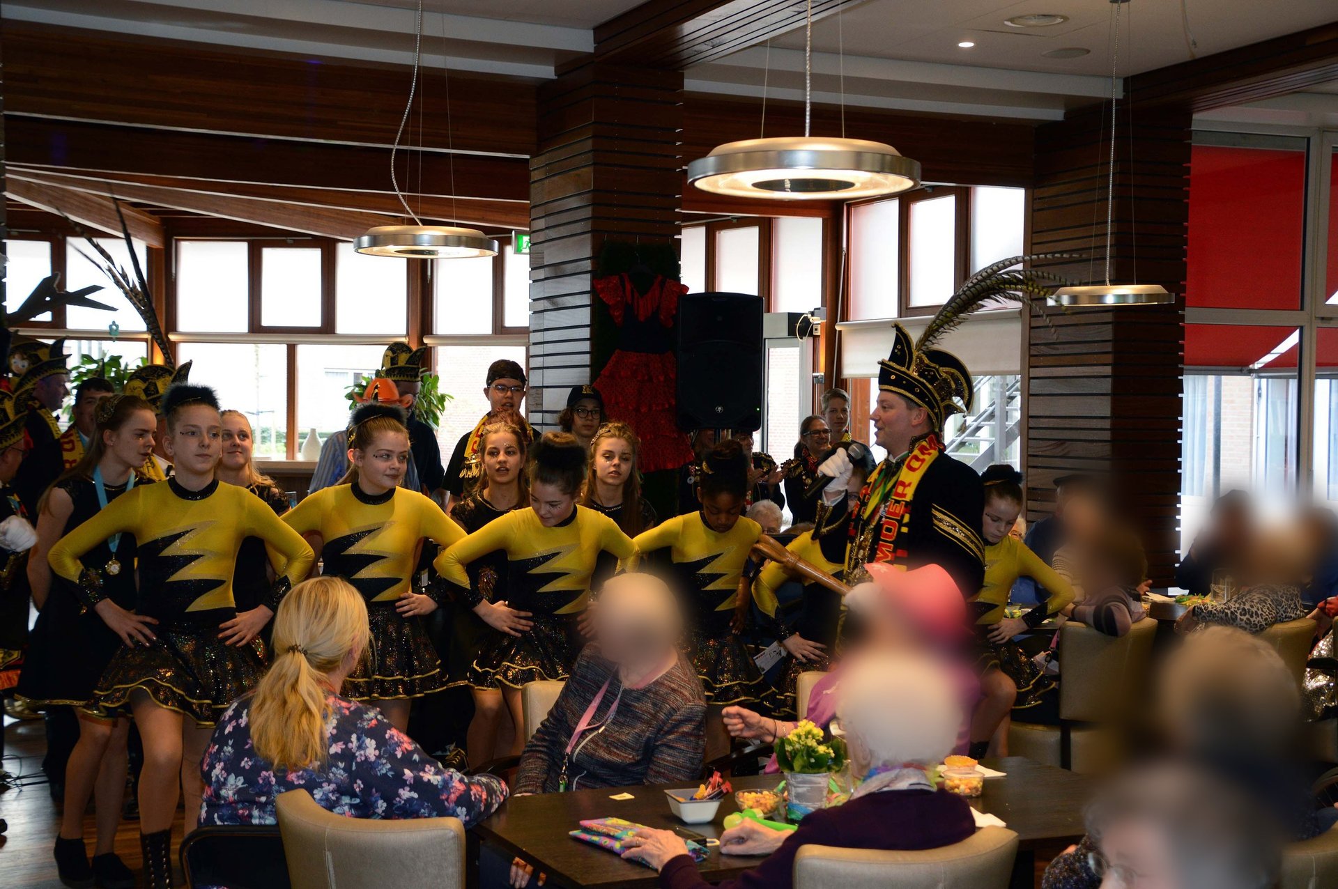 black blue and yellow textile