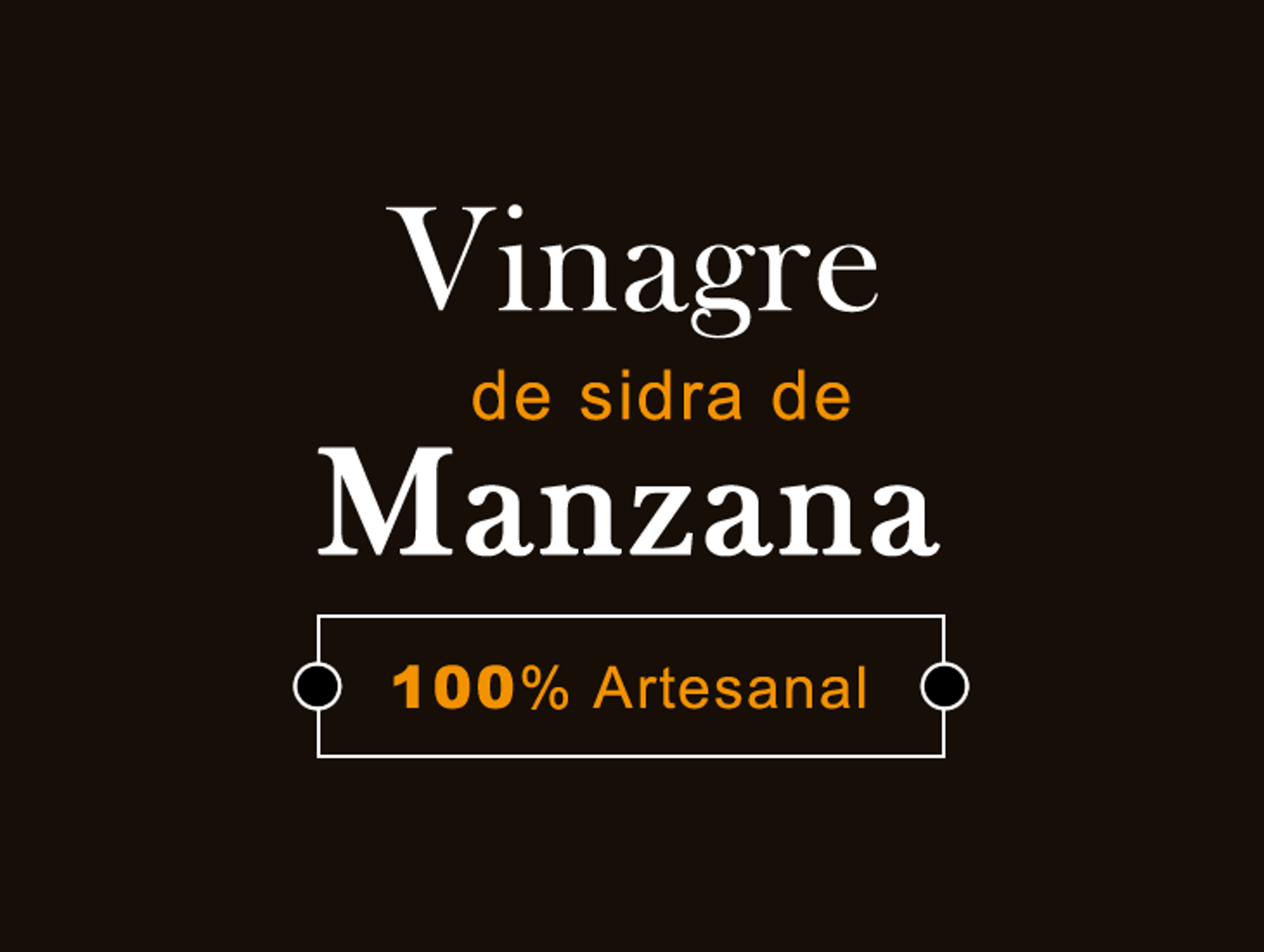 vinagre de sidra de manzana