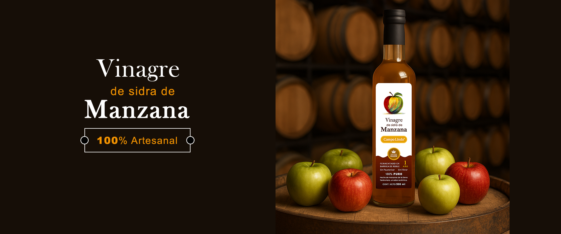 vinagre de sidra de Manzana