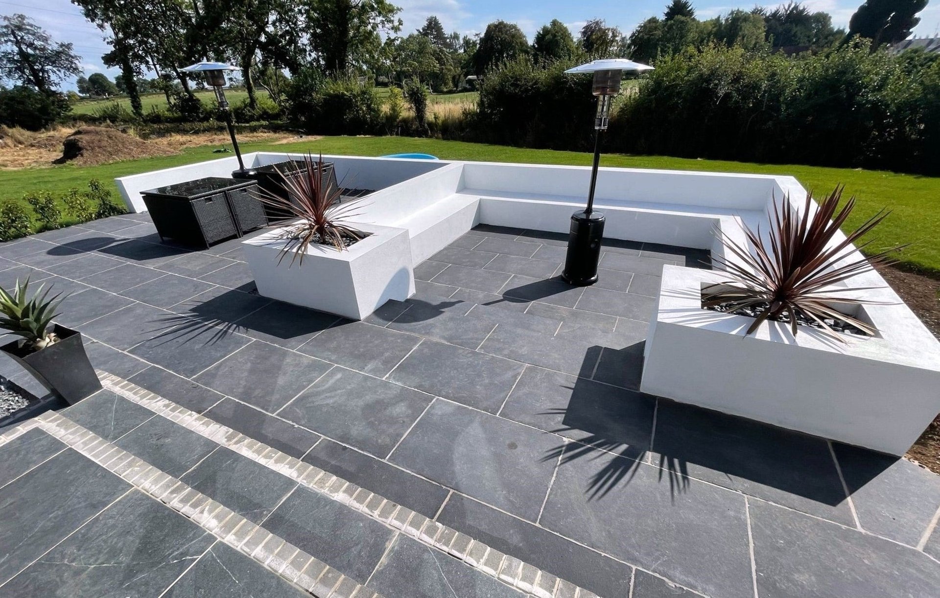 a close-up of a grey surface