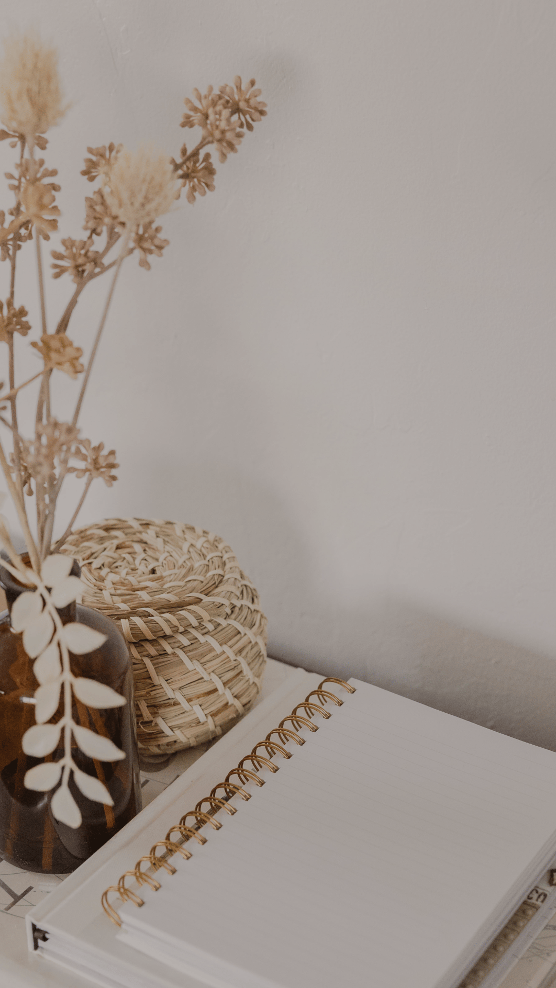 a white chair and a white table