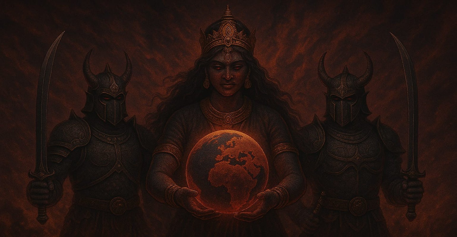 a close up of a black and brown abstract painting