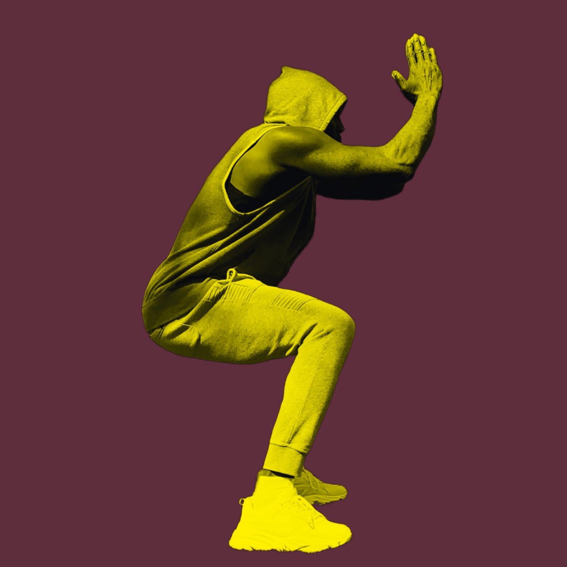 woman wearing black sports bra