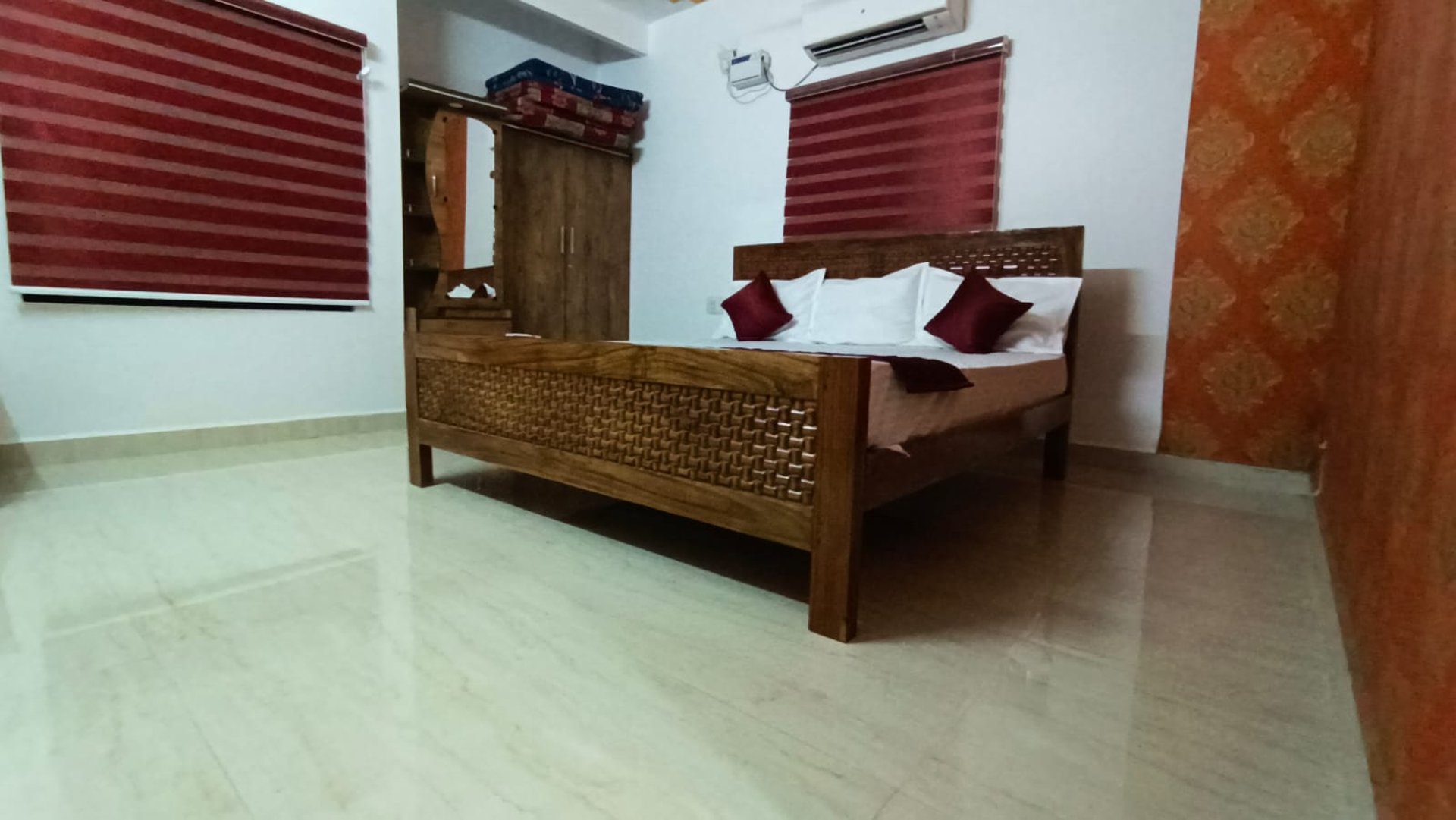 woman wearing yellow long-sleeved dress under white clouds and blue sky during daytime