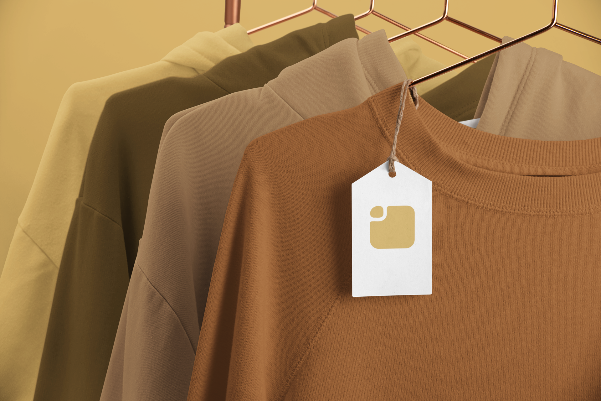 an abstract photo of a curved building with a blue sky in the background