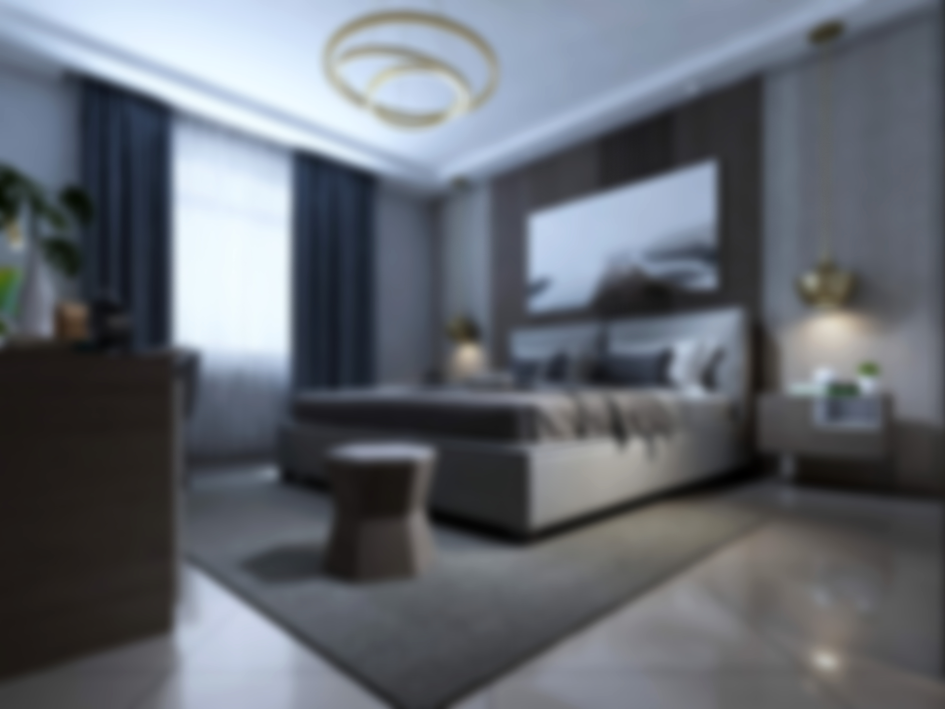 white bed frame