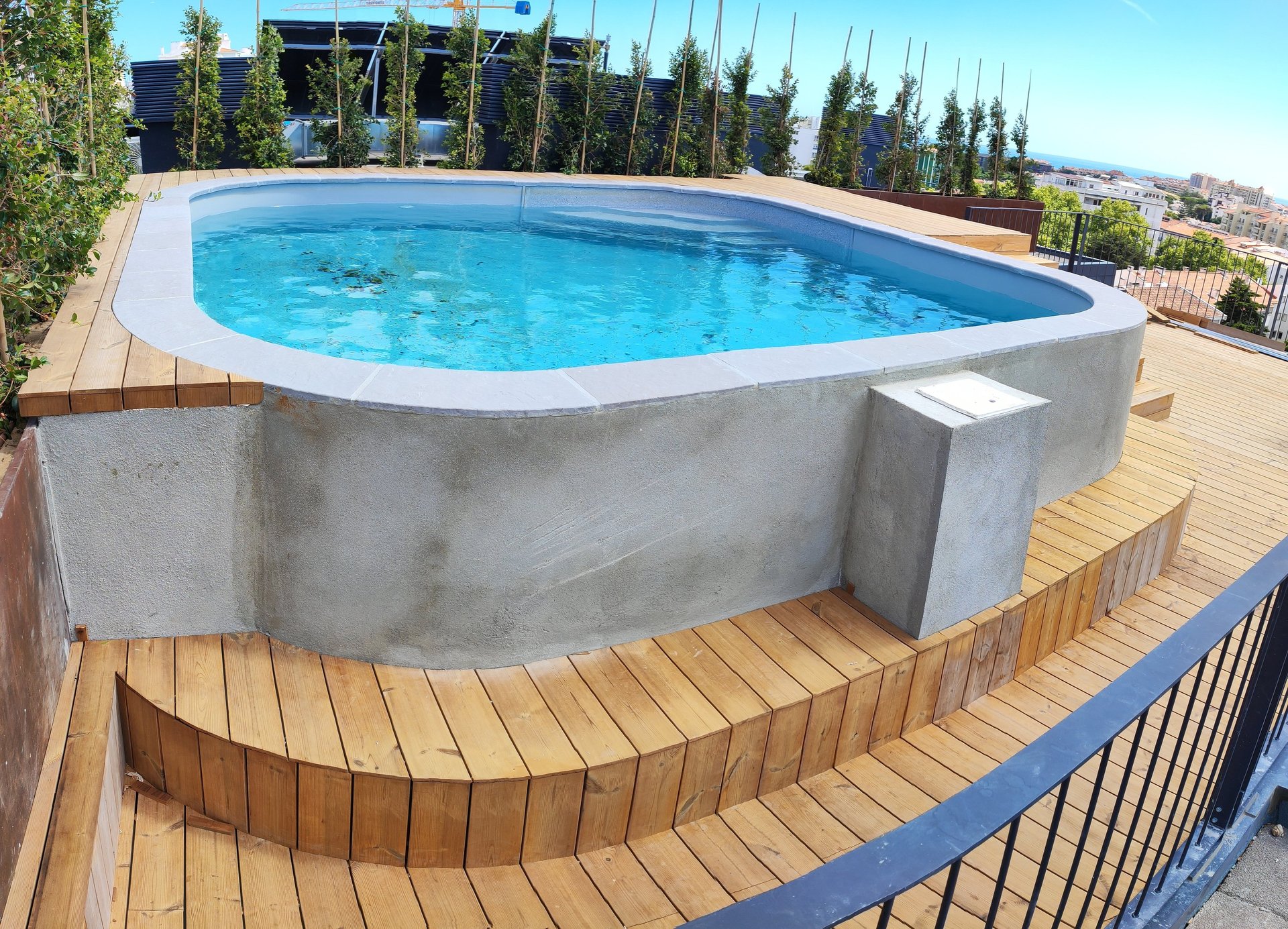 mountain range under blue sky