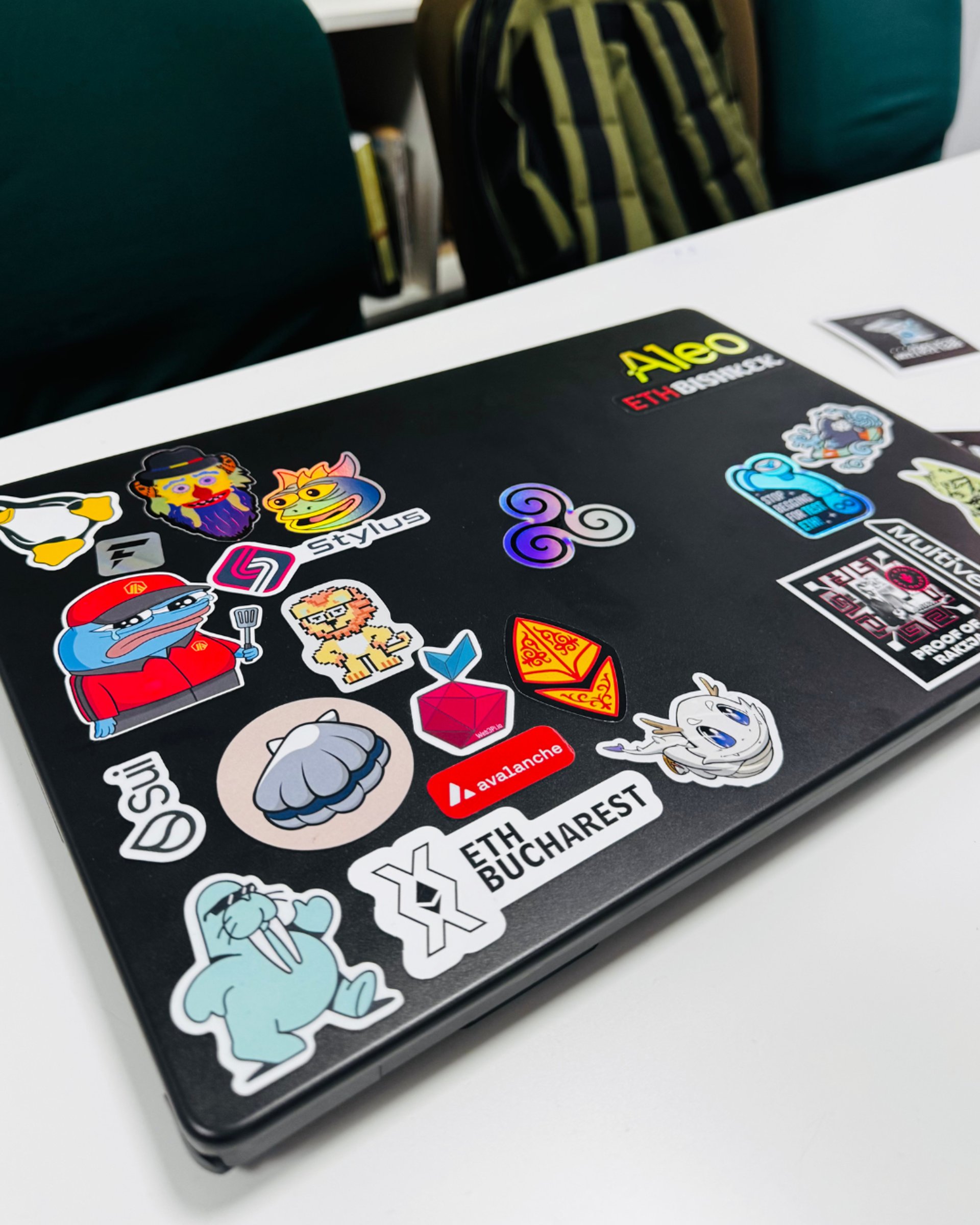 black blue and yellow textile