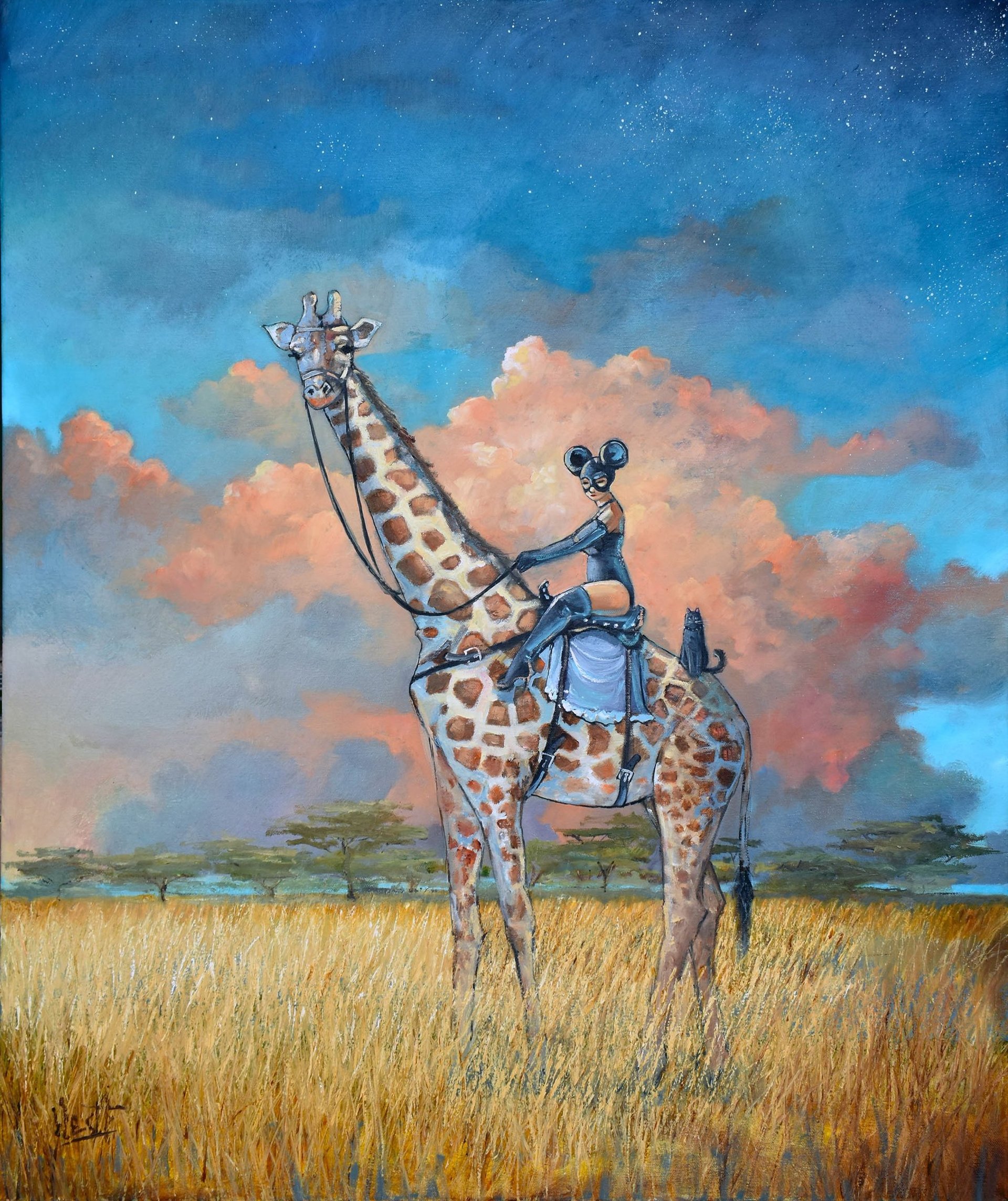 person wearing grey knit sweater