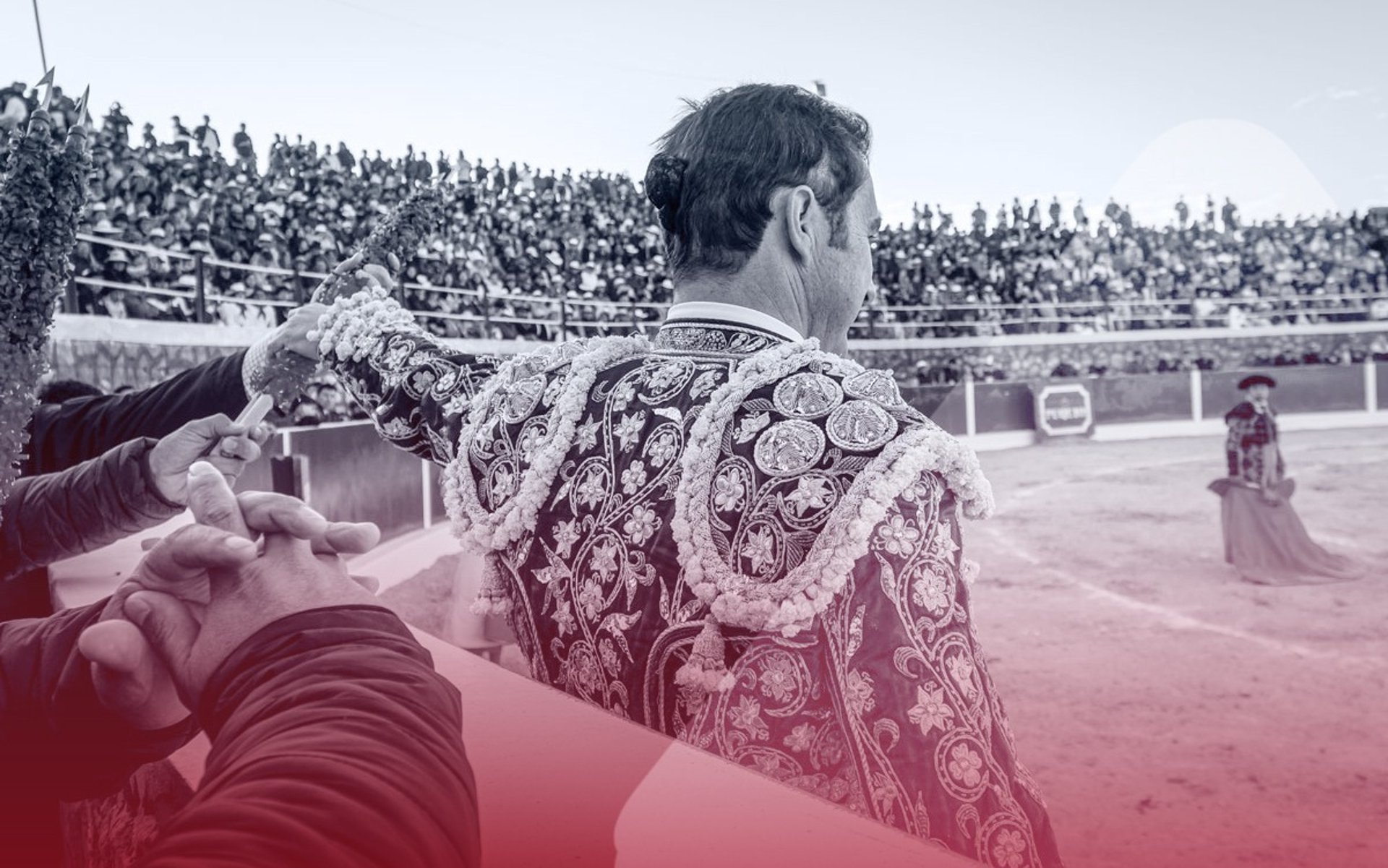 an abstract photo of a curved building with a blue sky in the background