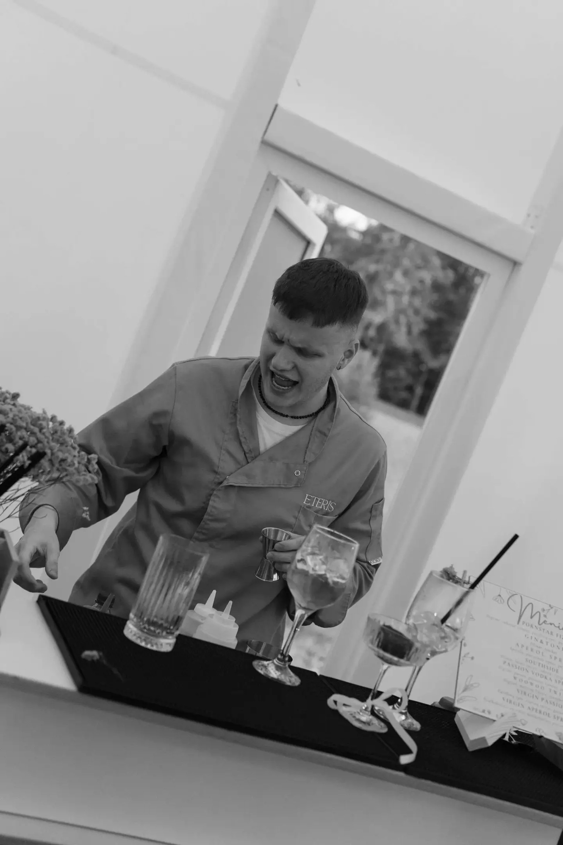 black and brown leather padded tub sofa