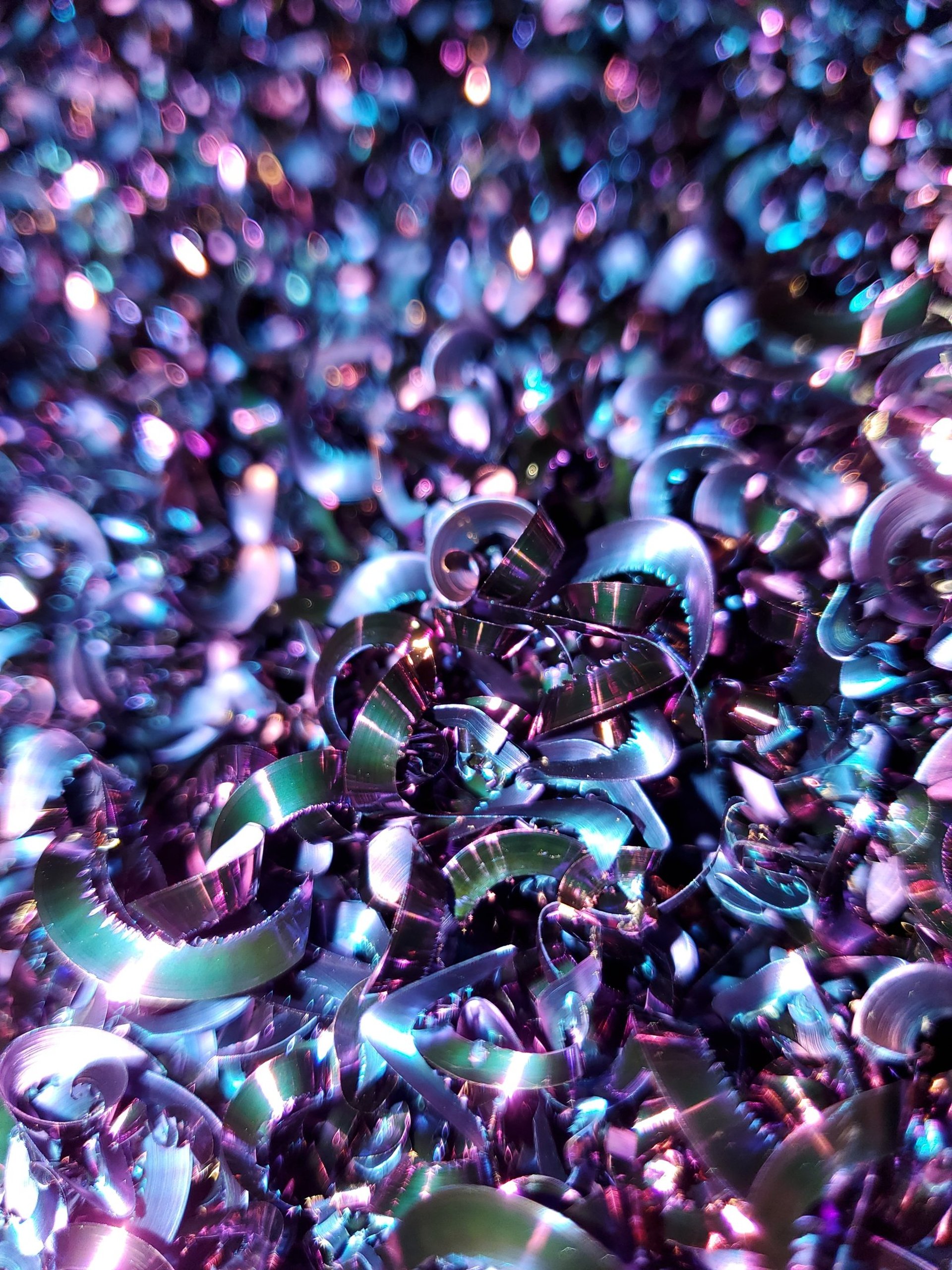 hovering black drone