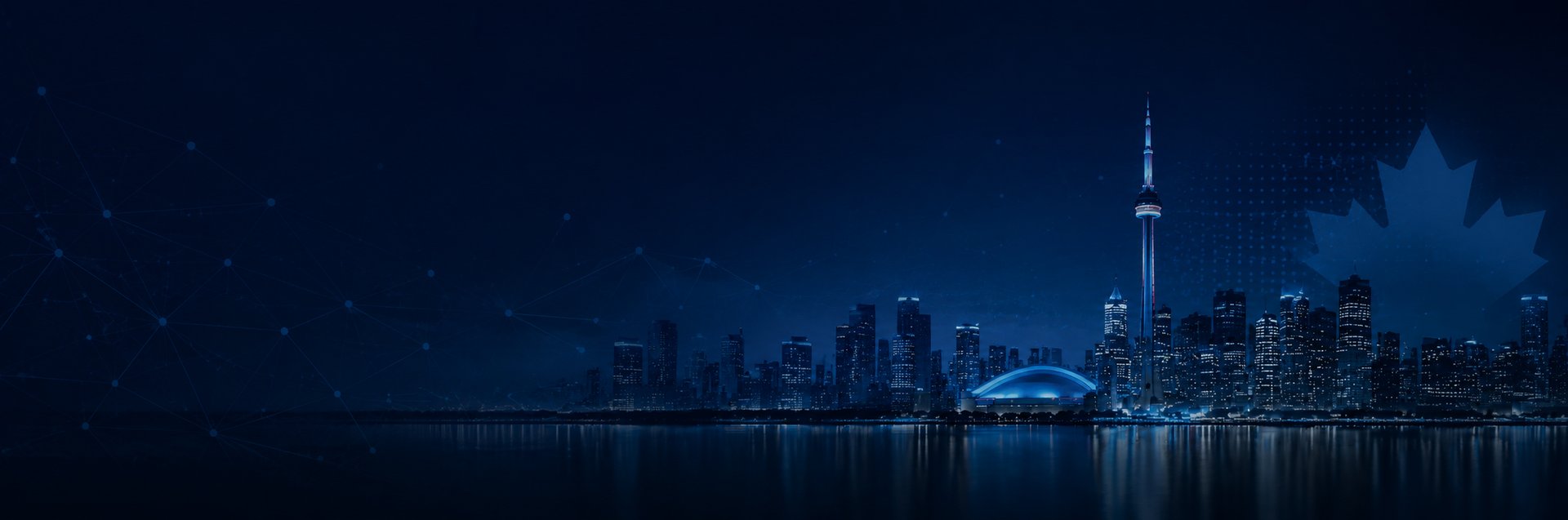 canada text overlay on black background