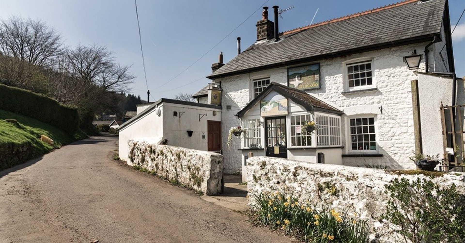The award winning Goose and Cuckoo pub where customers of Bridge 76 Adventures receive a 10% discount.