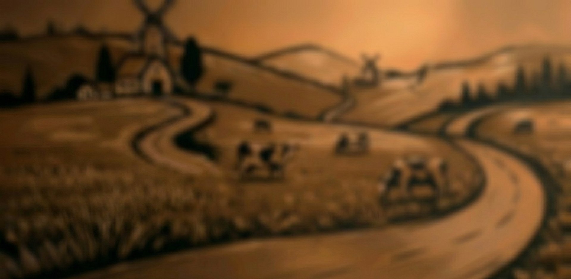 Bronze Blurred Background