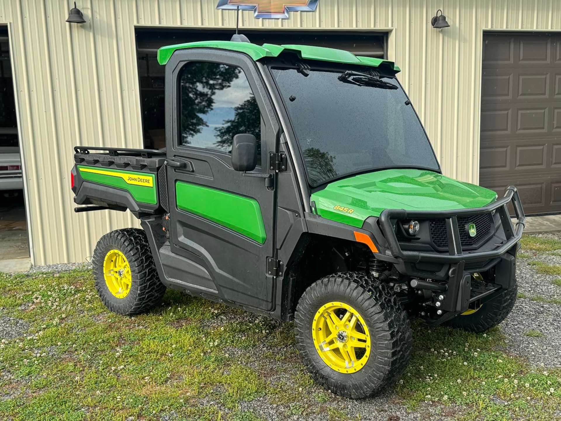 an abstract photo of a curved building with a blue sky in the background