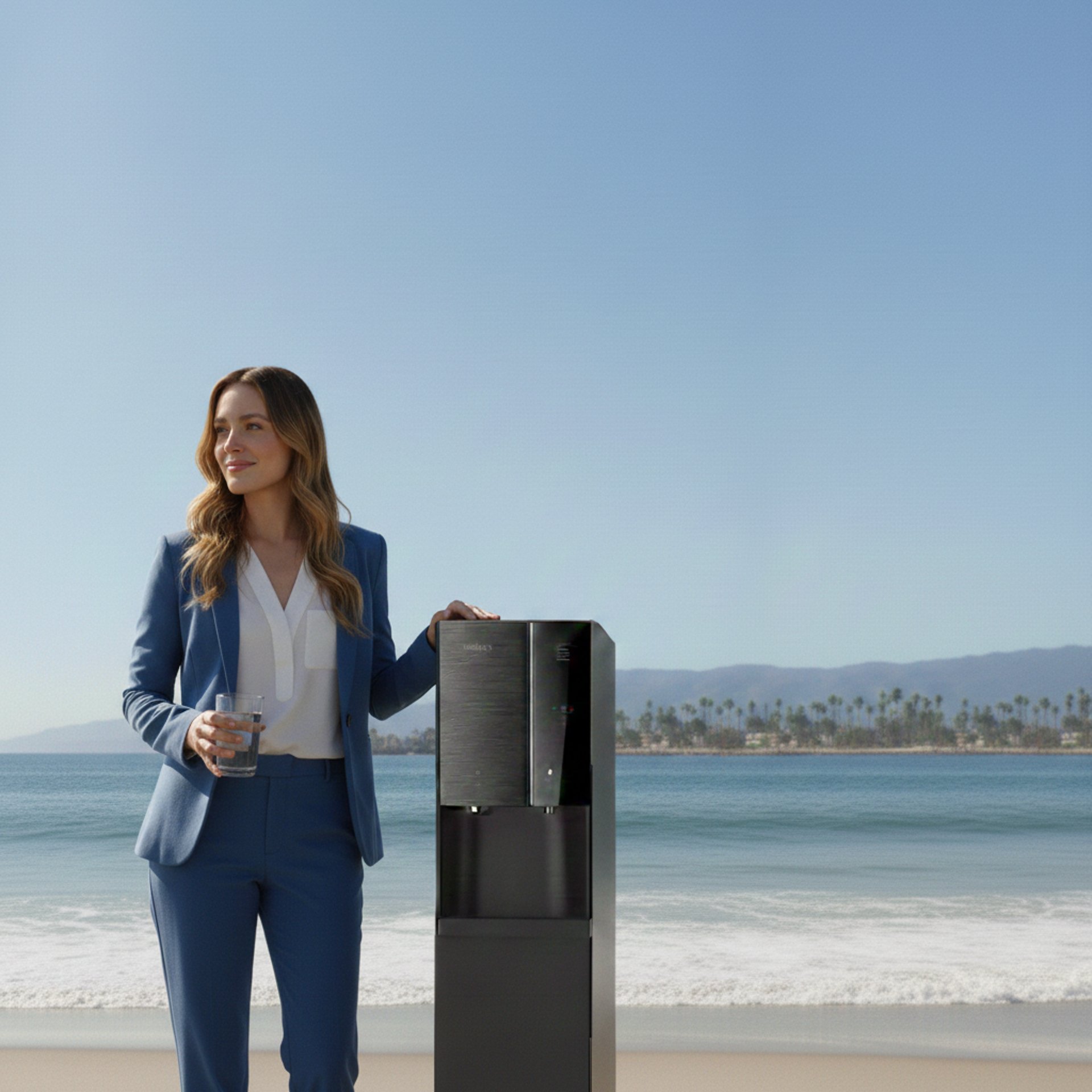 black and brown leather padded tub sofa