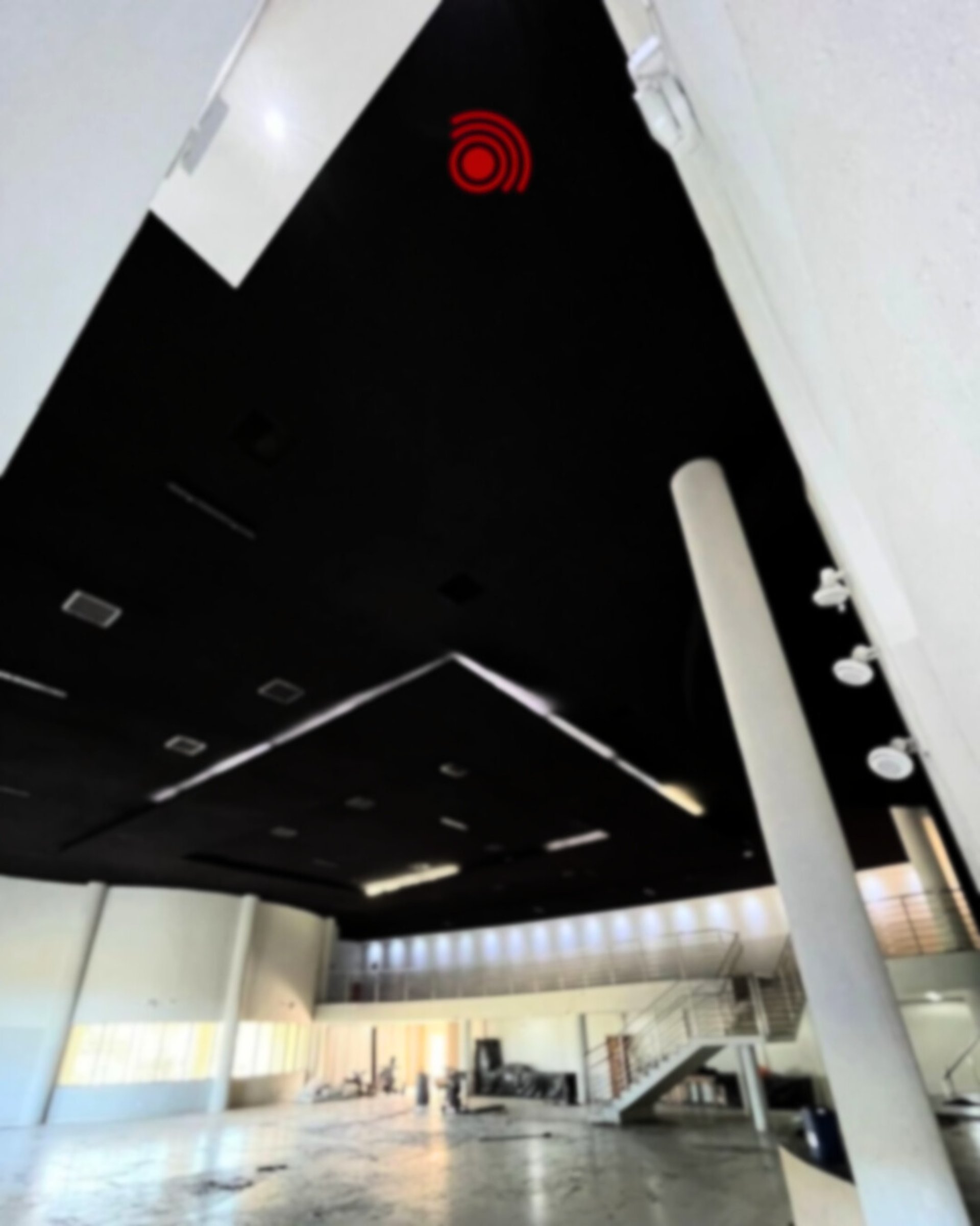 a black and white photo of a wall made of corrugated