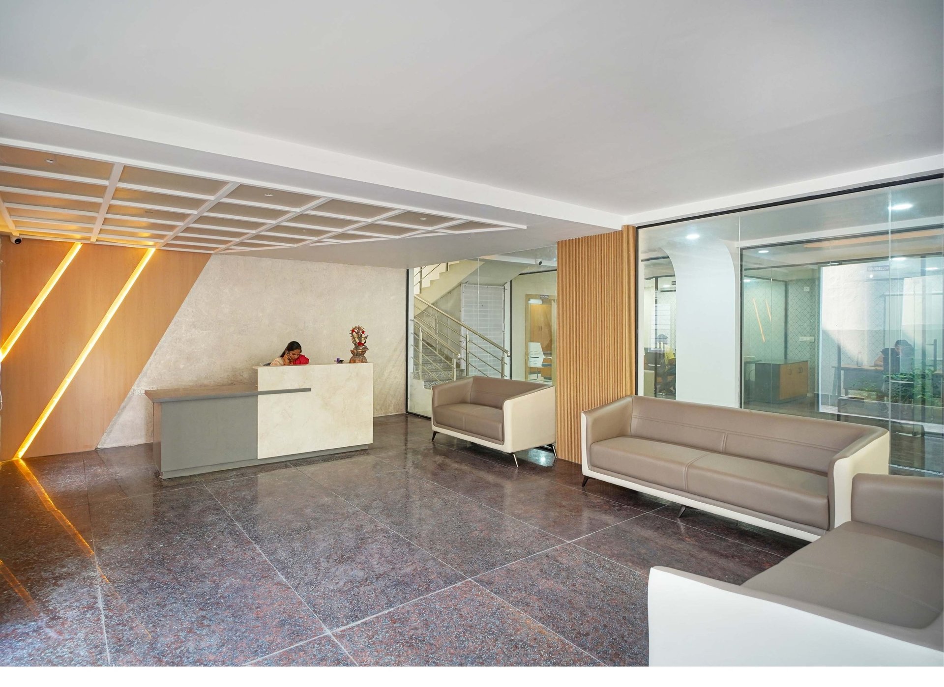 black blue and yellow textile