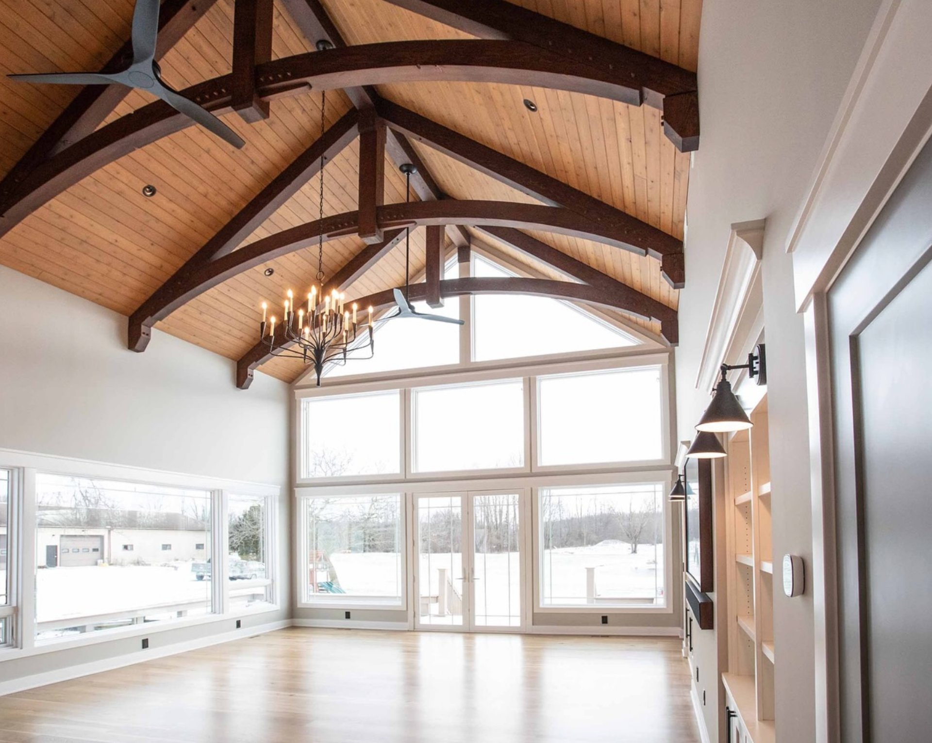 black and brown leather padded tub sofa