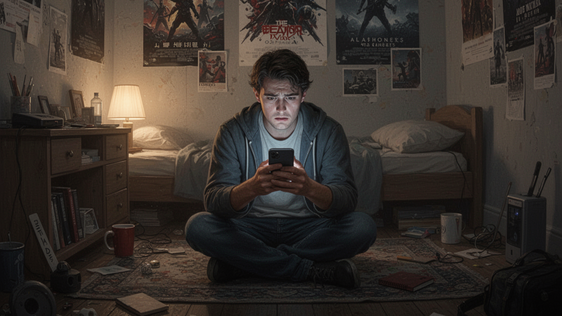 an abstract photo of a curved building with a blue sky in the background