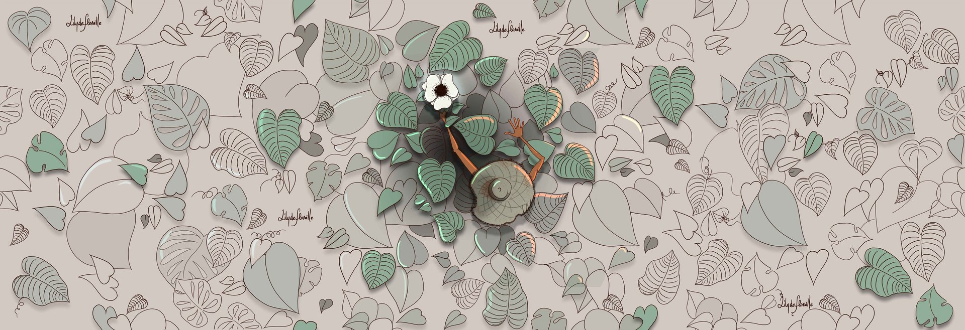 an abstract photo of a curved building with a blue sky in the background