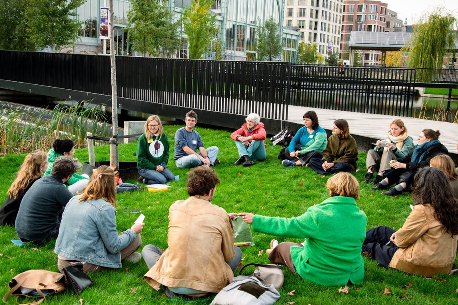 black and brown leather padded tub sofa